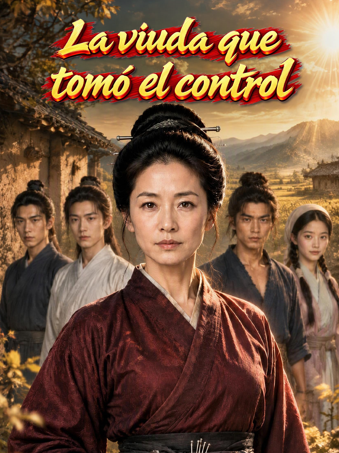 La viuda que tomó el control