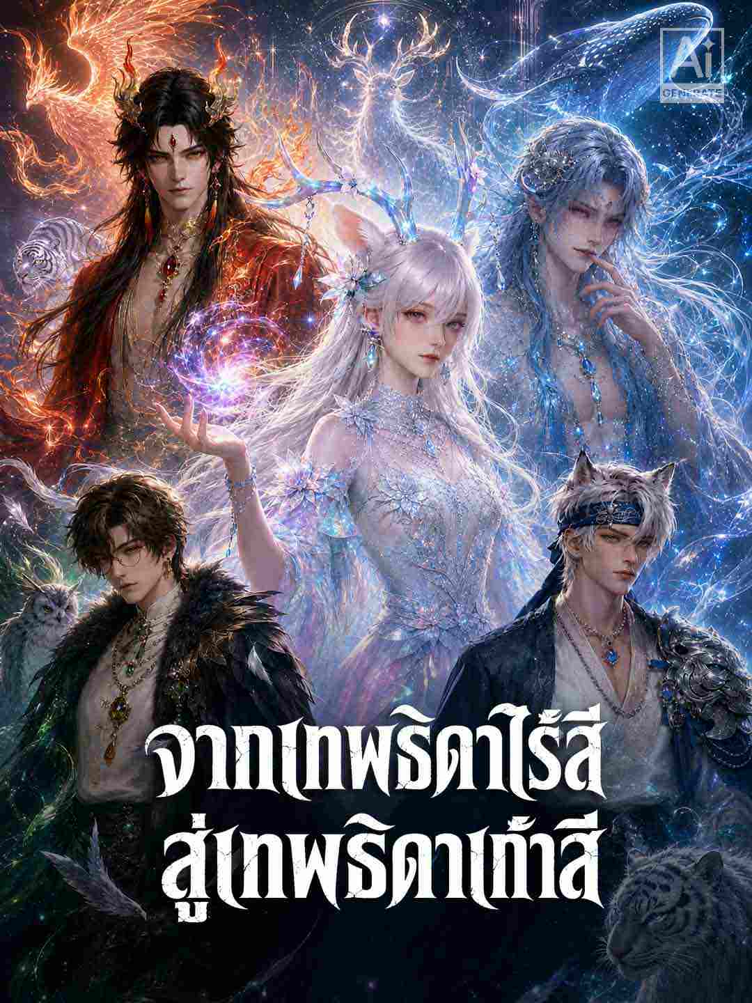 จากเทพธิดาไร้สี สู่เทพธิดาเก้าสี