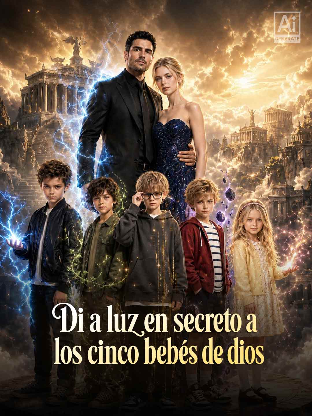 Di a luz en secreto a los cinco bebés de dios