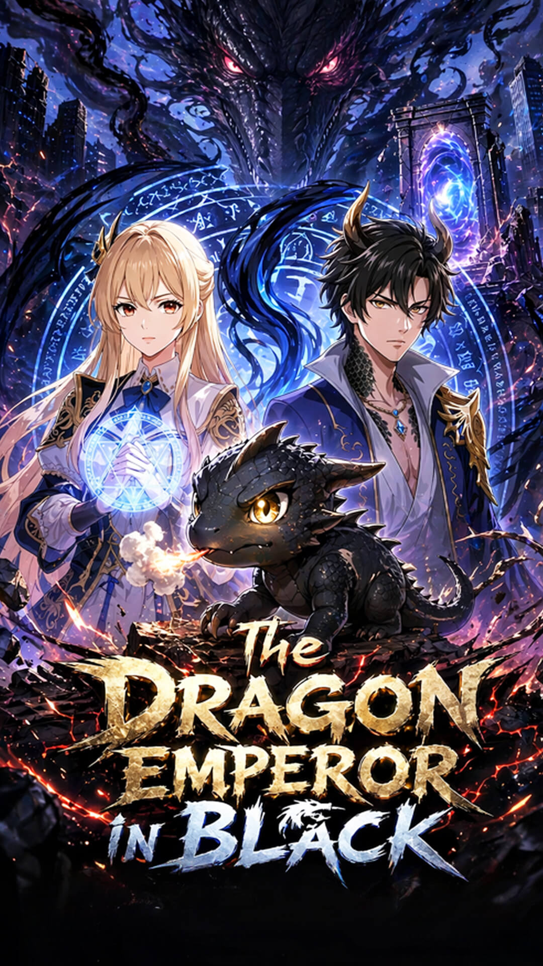 The Dragon Emperor In Black