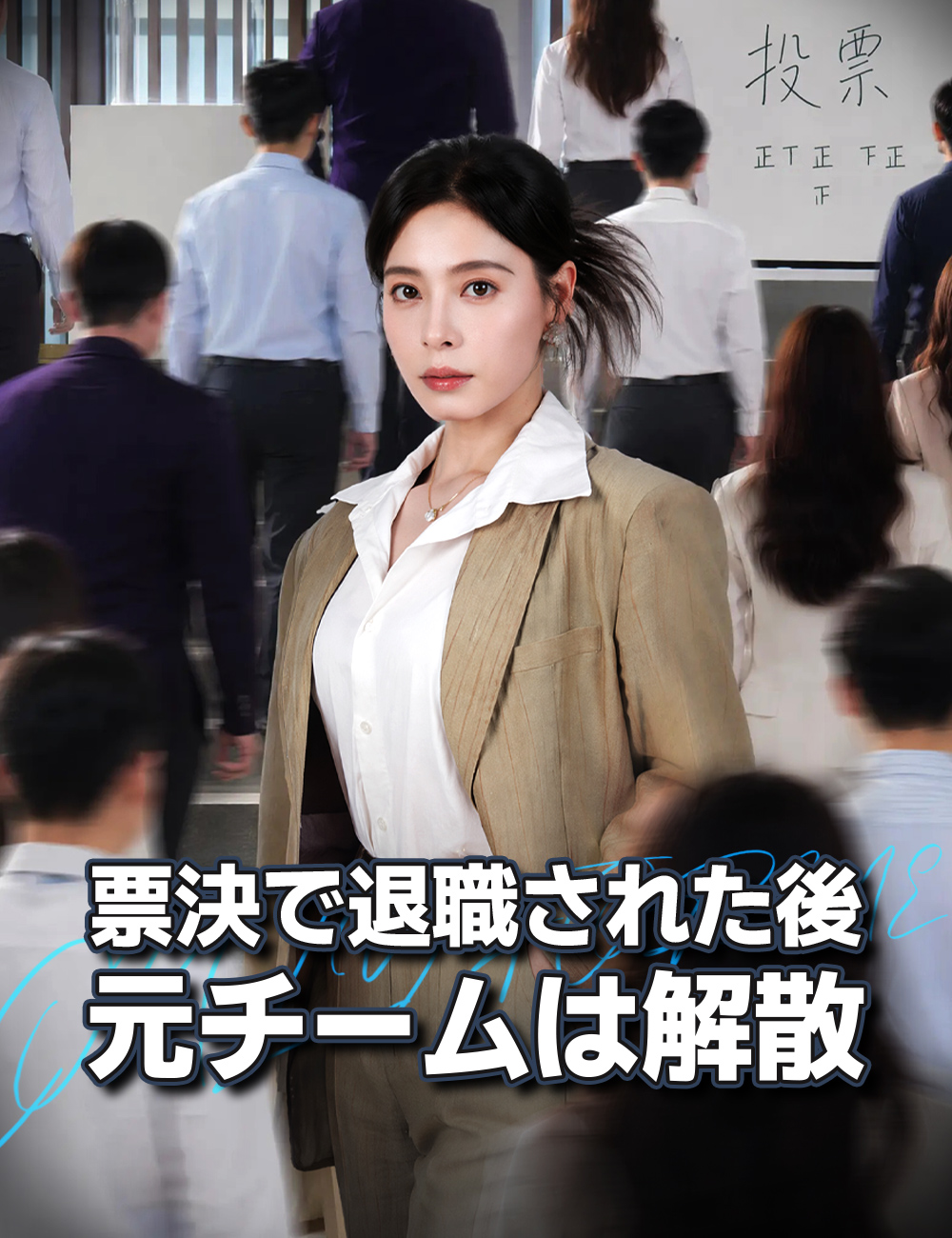 票決で退職された後、元チームは解散