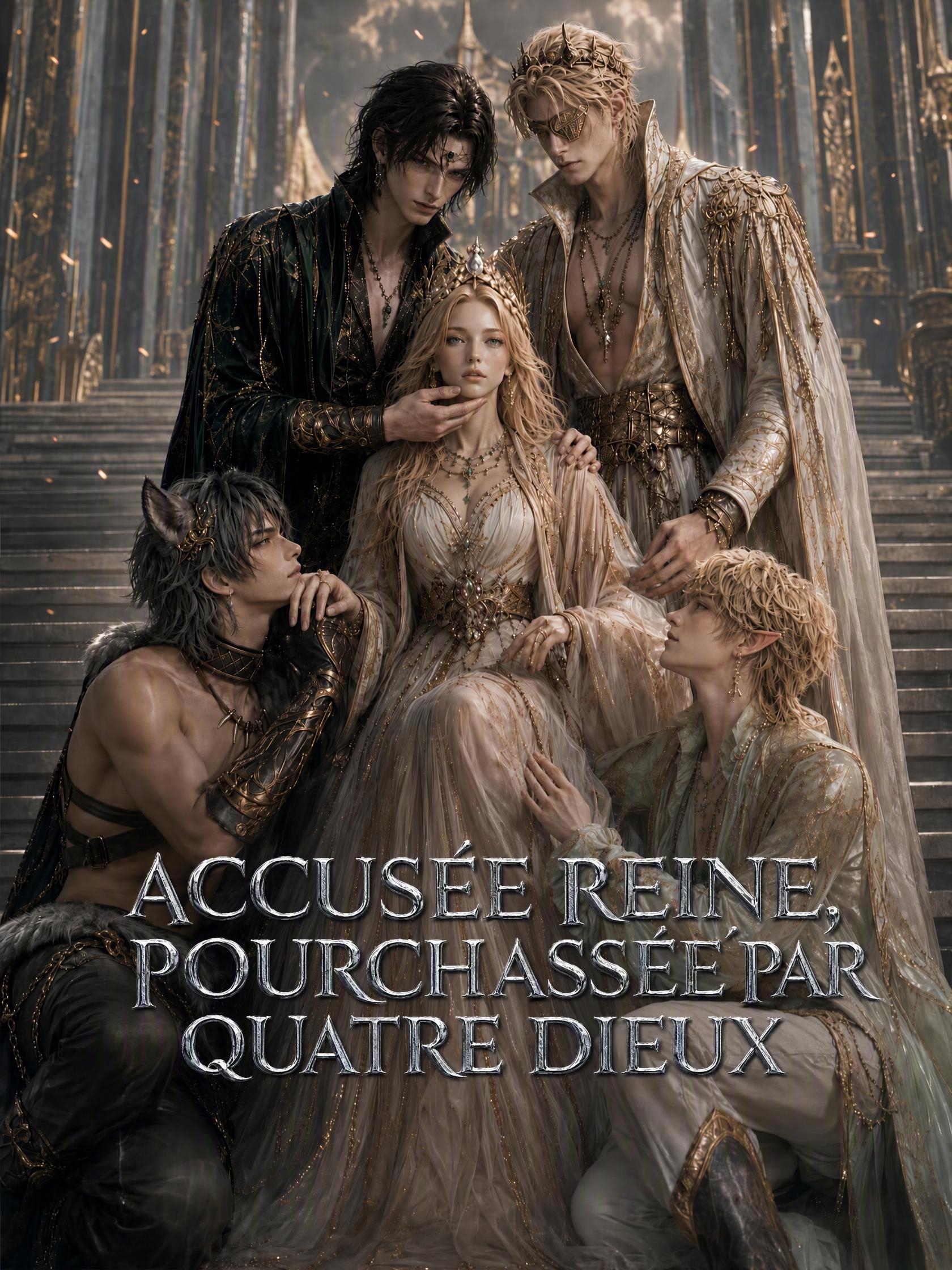 ACCUSÉE REINE, POURCHASSÉE PAR QUATRE DIEUX