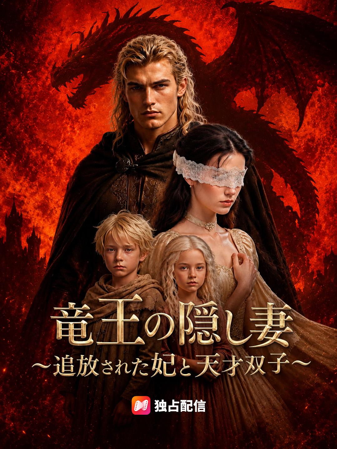 竜王の隠し妻～追放された妃と天才双子～