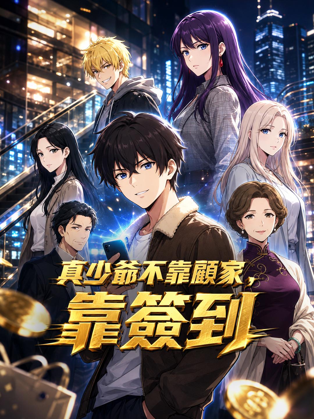 真少爺不靠顧家，靠簽到