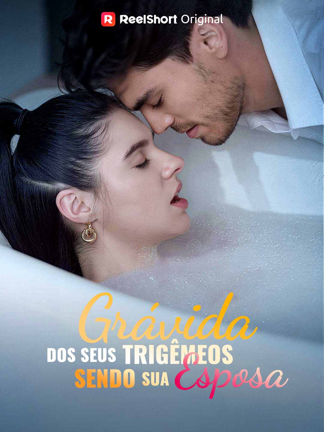 Grávida dos seus trigêmeos, sendo sua esposa