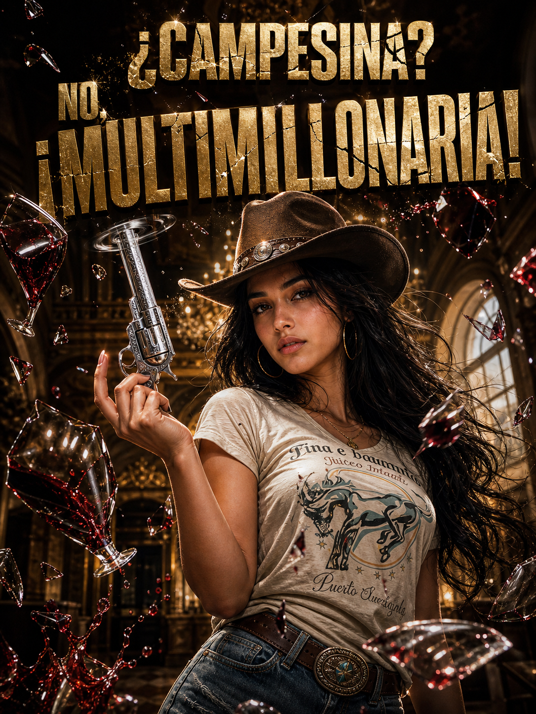 ¿Campesina? No, ¡multimillonaria!