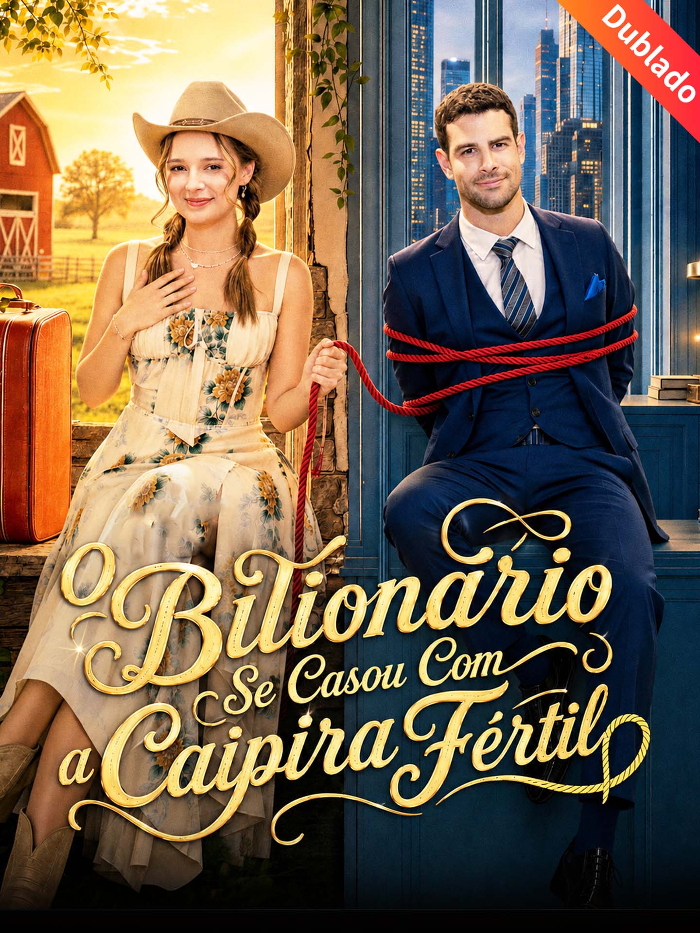 [Dublado]O Bilionário Se Casou Com a Caipira Fértil