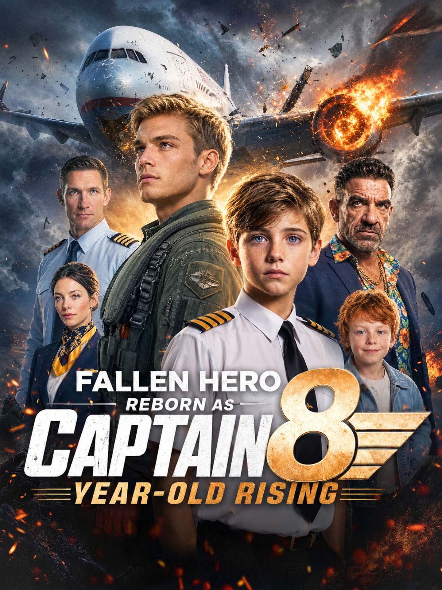 Fallen Hero Reborn as Captain 8-Year-Old Rising