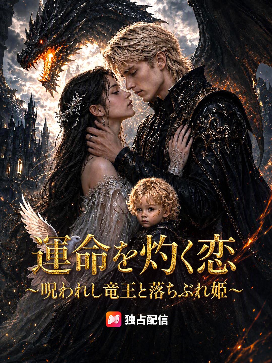 運命を灼く恋～呪われし竜王と落ちぶれ姫～