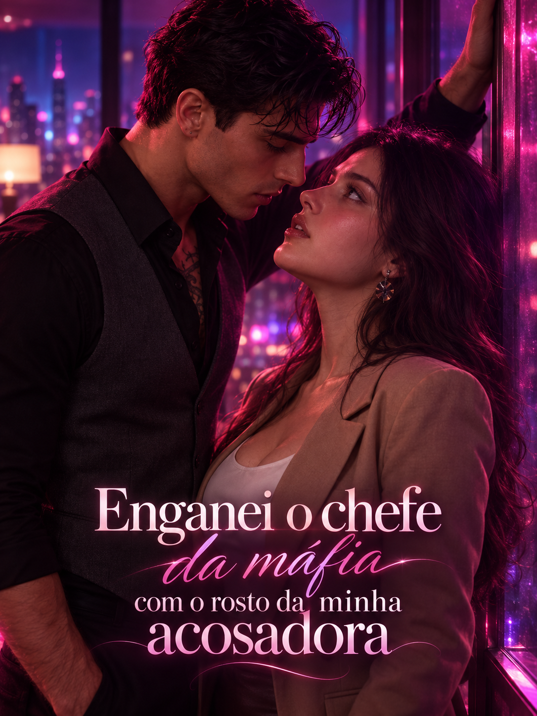 Enganei o chefe da máfia com o rosto da minha acosadora