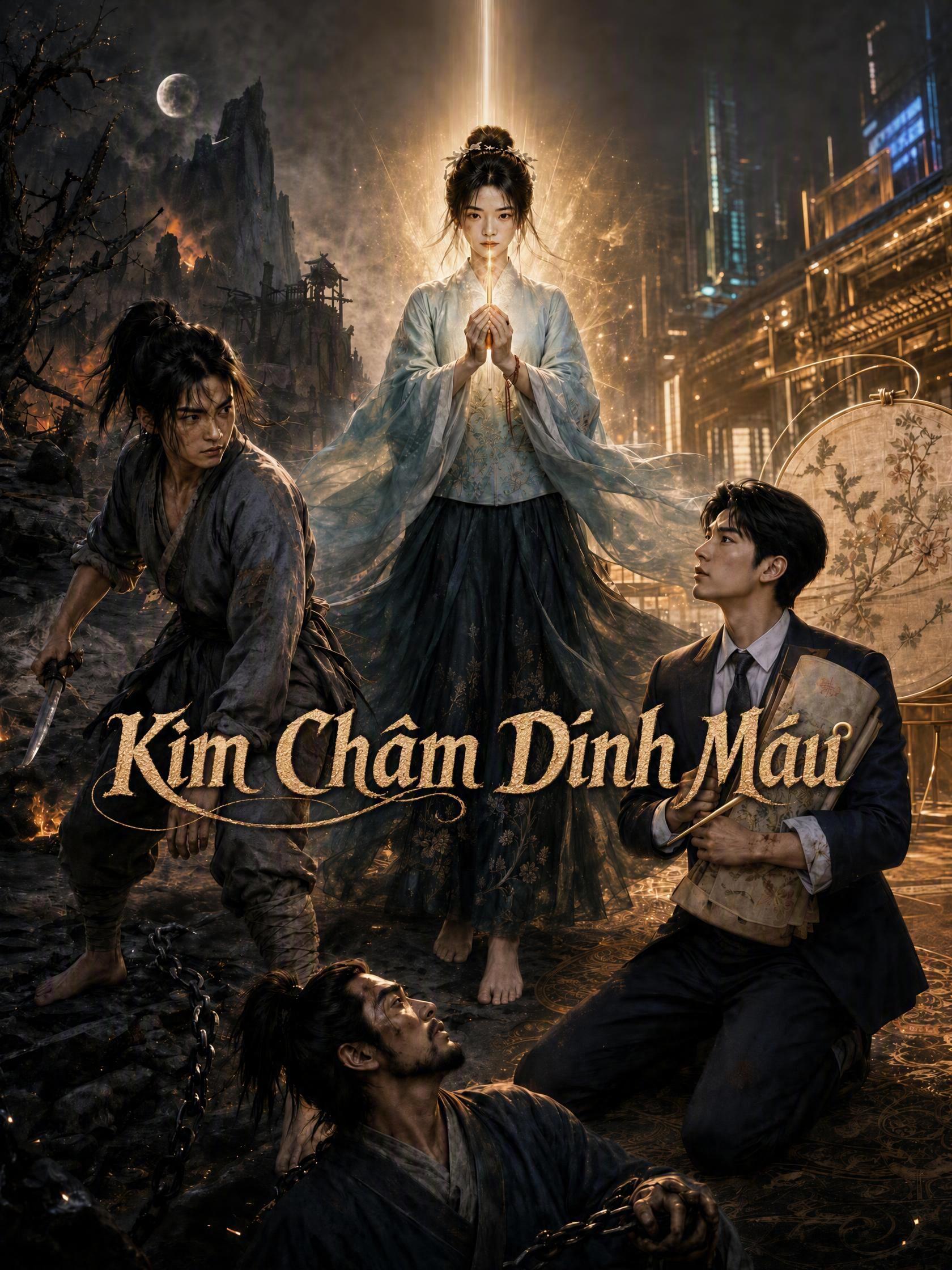 Kim Châm Dính Máu