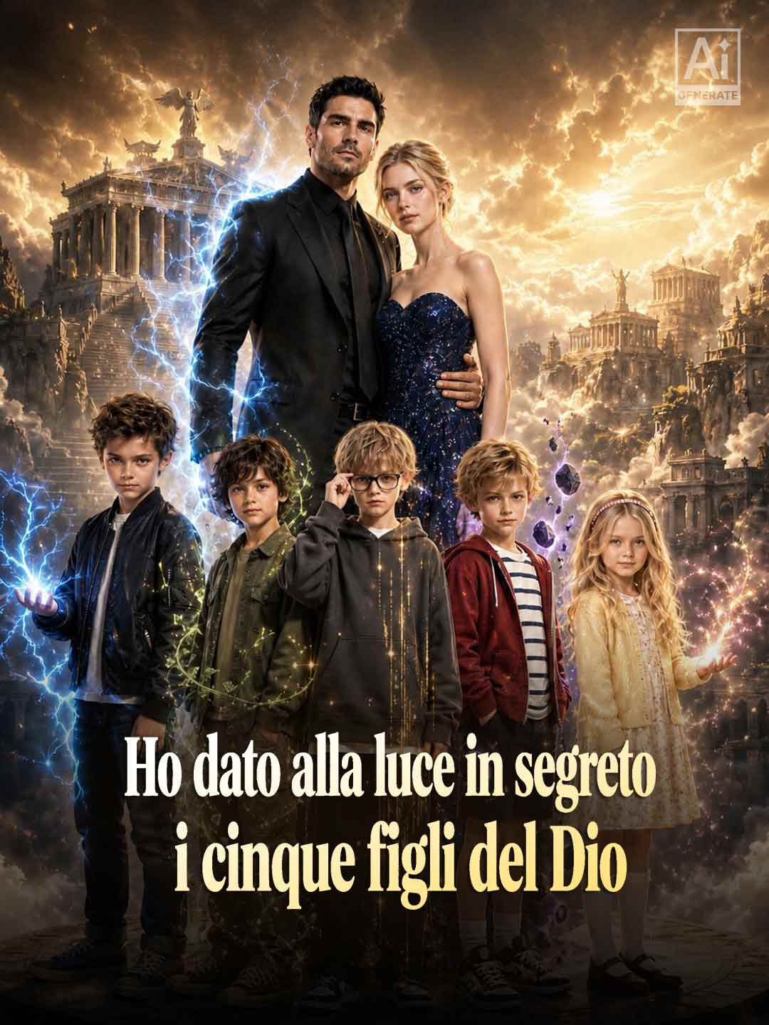 Ho dato alla luce in segreto i cinque figli del Dio
