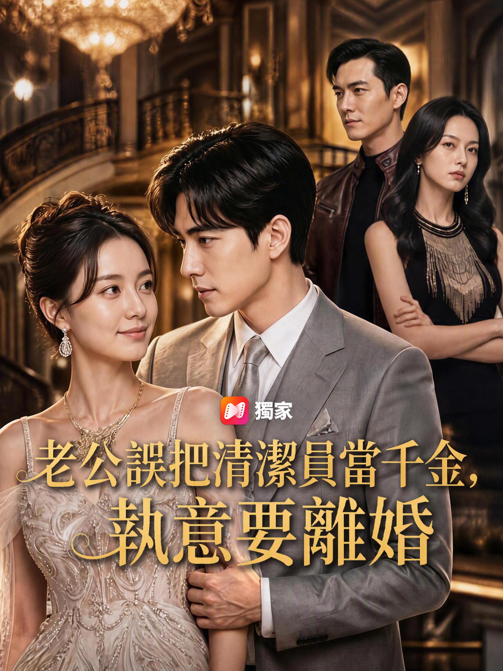 老公誤把清潔員當千金，執意要離婚