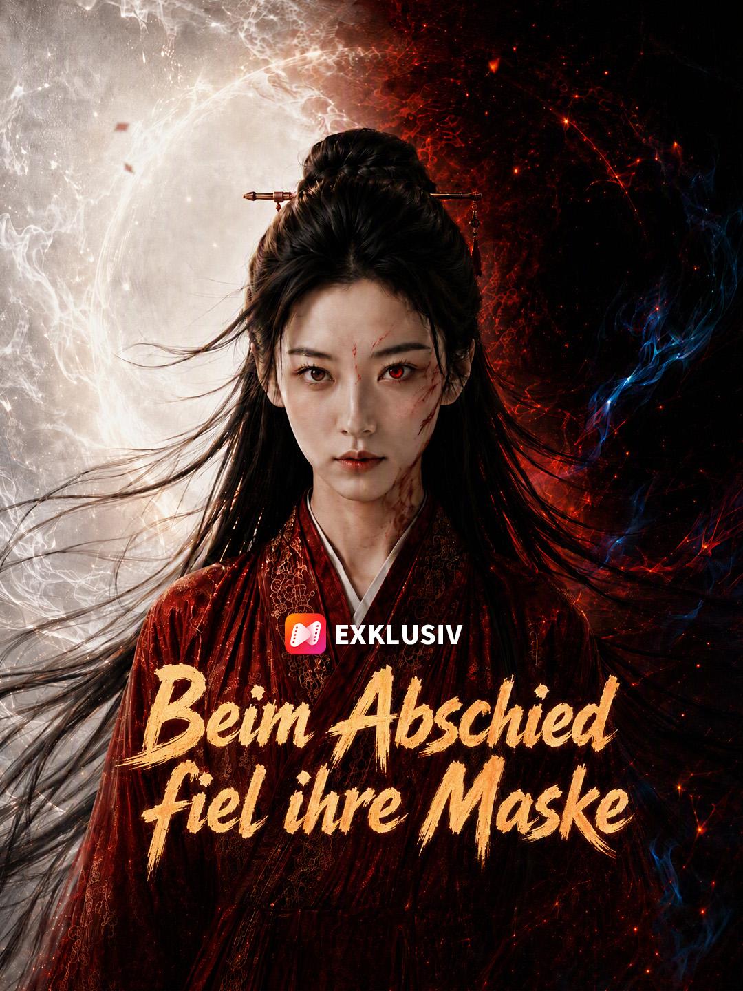 Beim Abschied fiel ihre Maske
