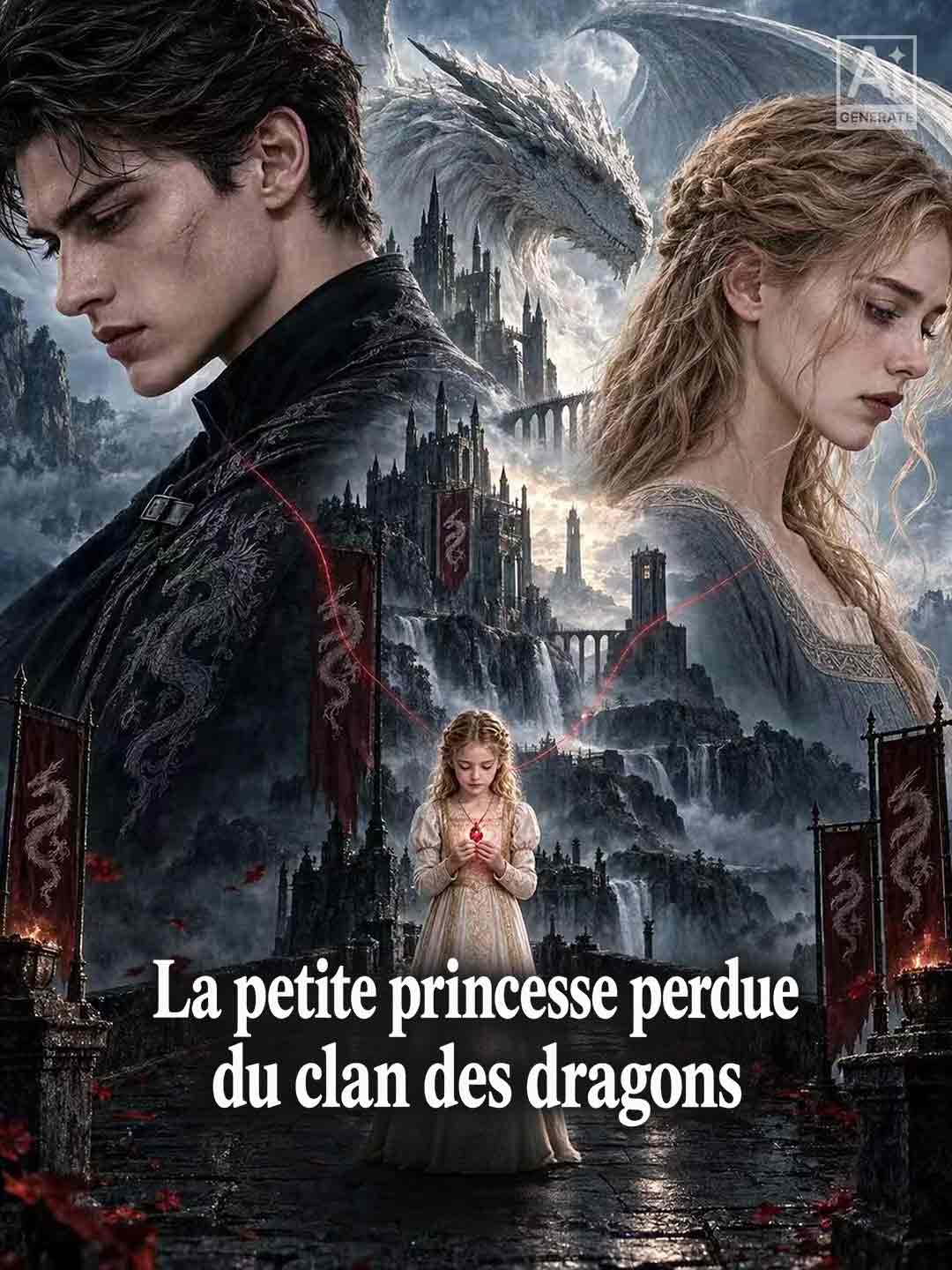 La petite princesse perdue du clan des dragons