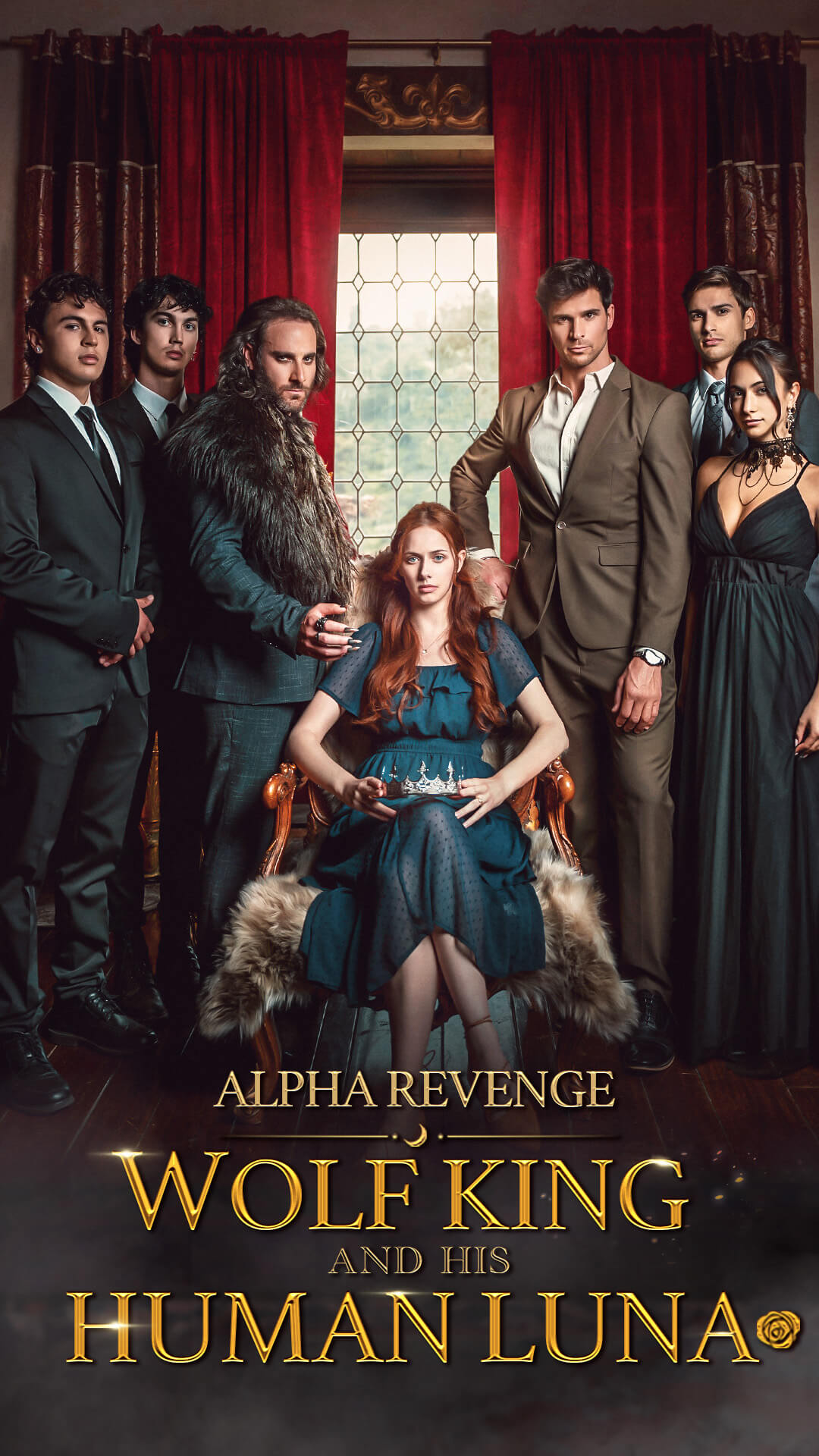Alpha Revenge: Wolf King and His Human Luna