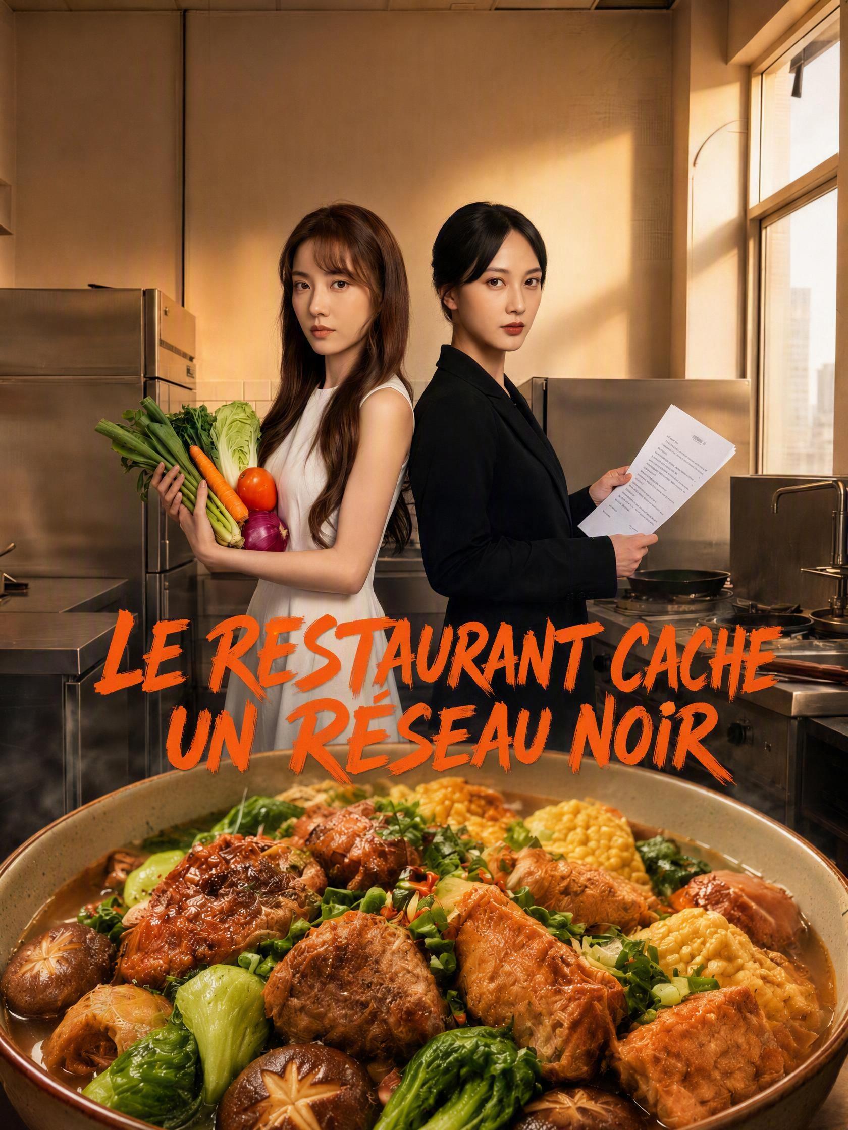 LE RESTAURANT CACHE UN RÉSEAU NOIR