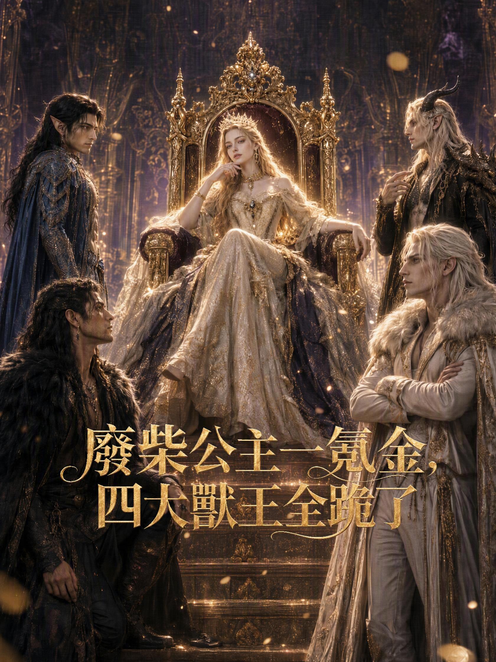 廢柴公主一氪金，四大獸王全跪了
