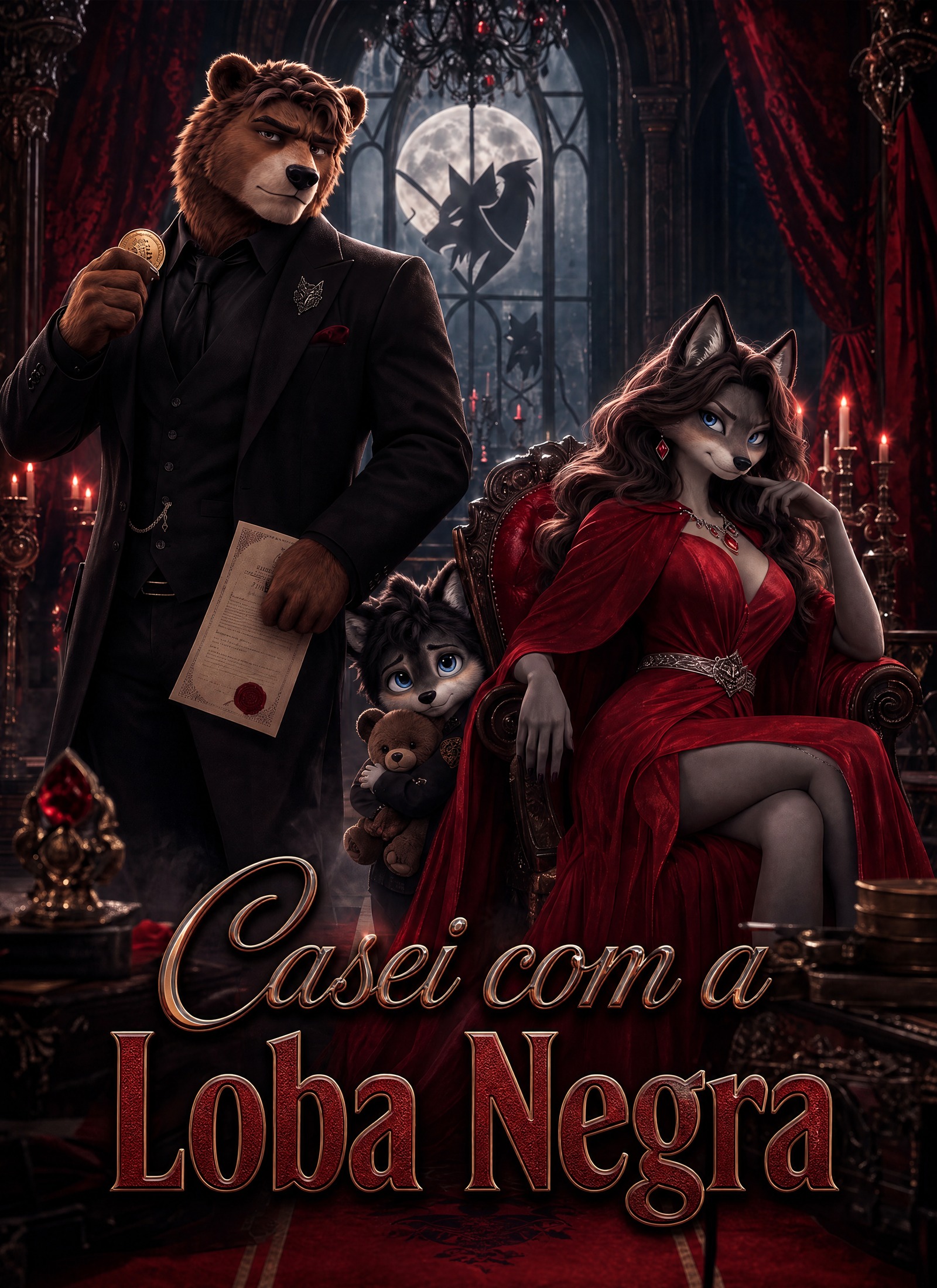 [Dublado]Casei com a Loba Negra