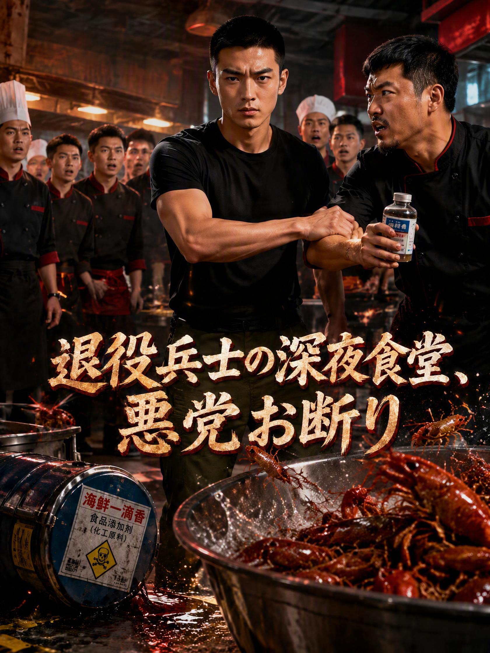 退役兵士の深夜食堂、悪党お断り