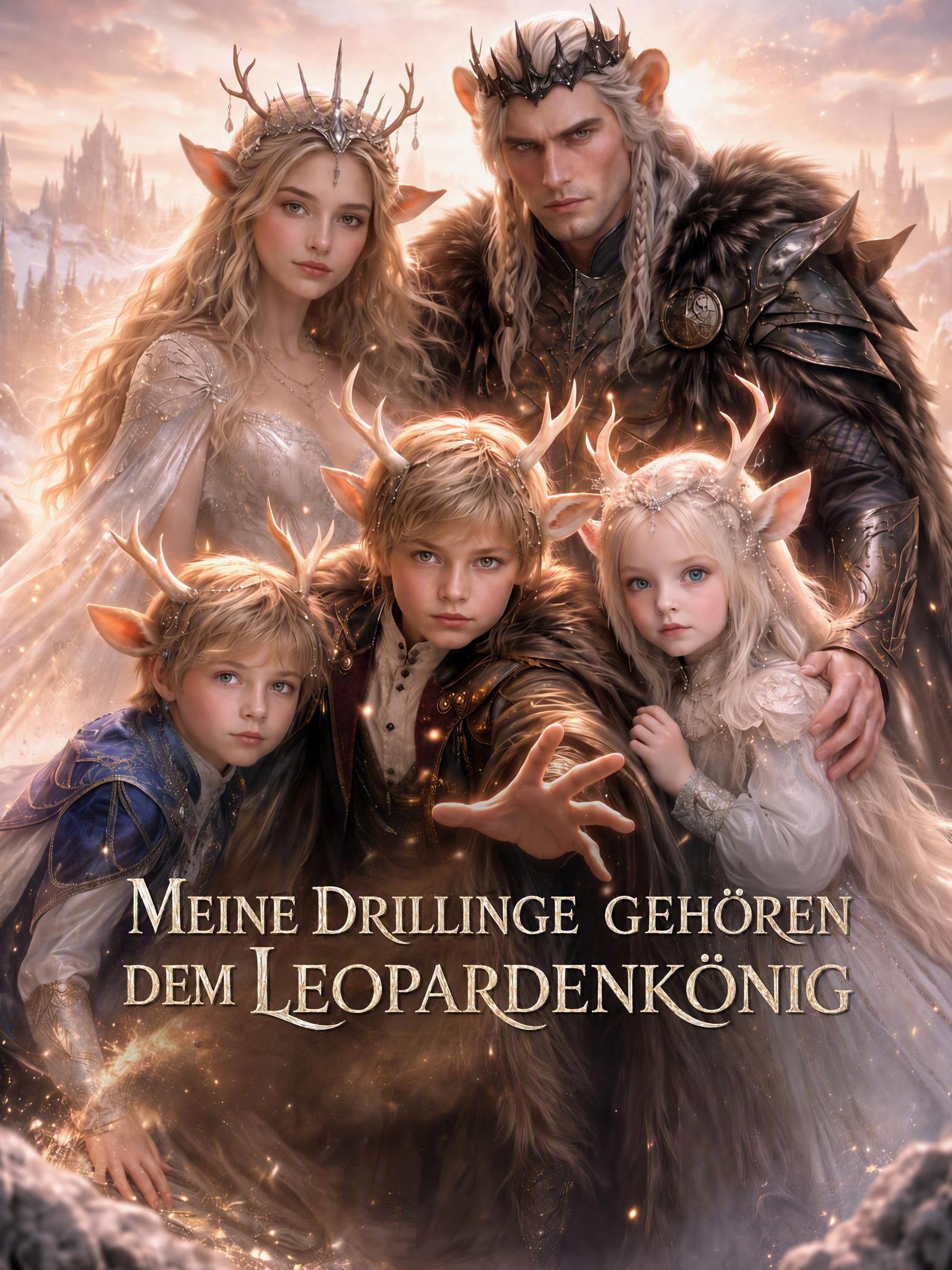 Meine Drillinge gehören dem Leopardenkönig