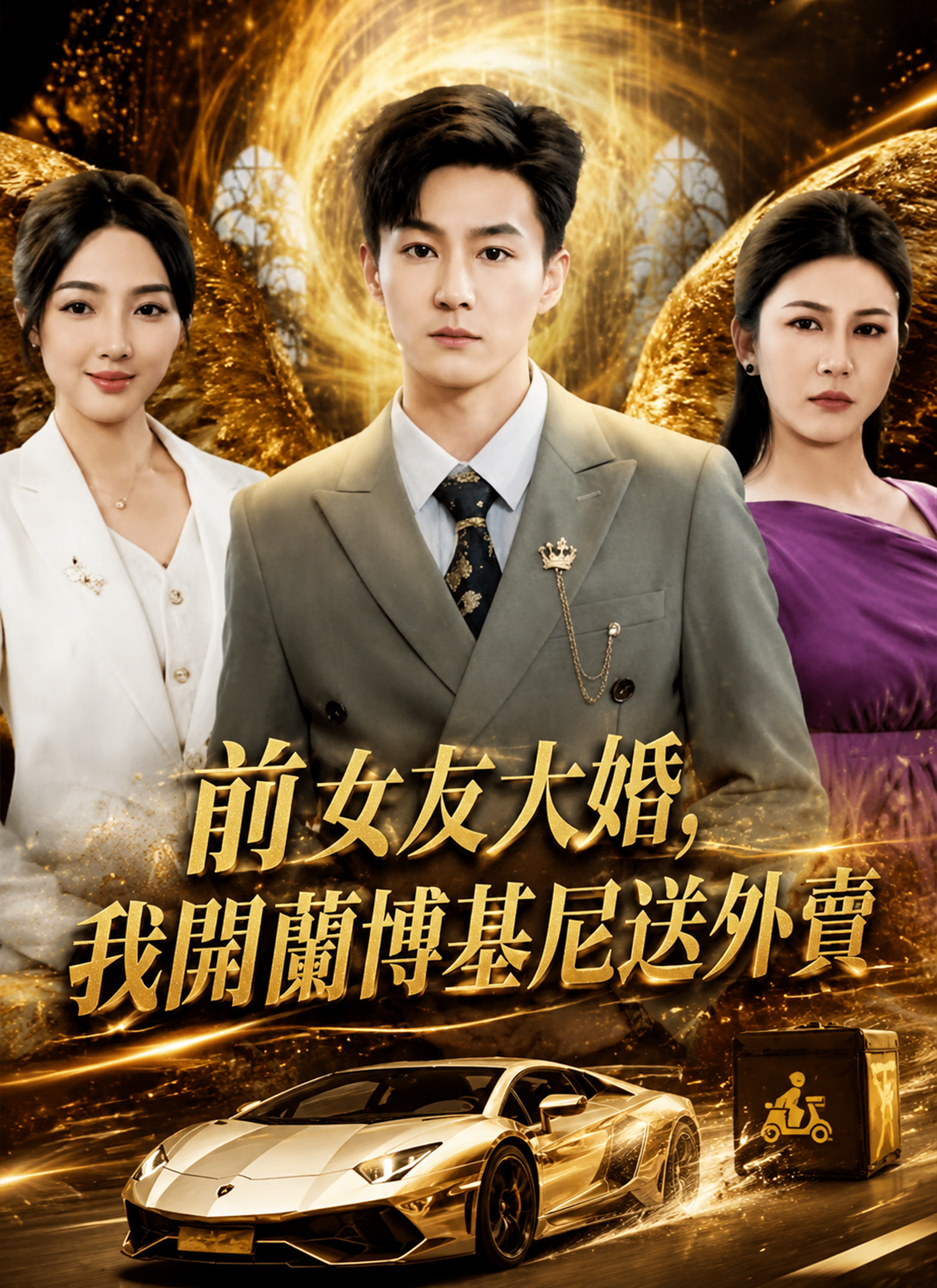 前女友大婚，我開蘭博基尼送外賣