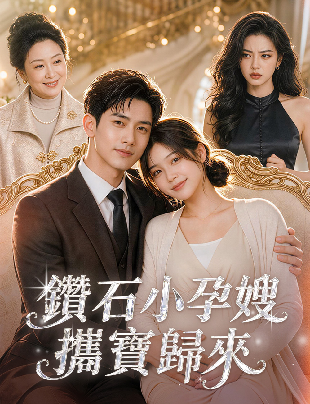 鑽石小孕嫂攜寶歸來
