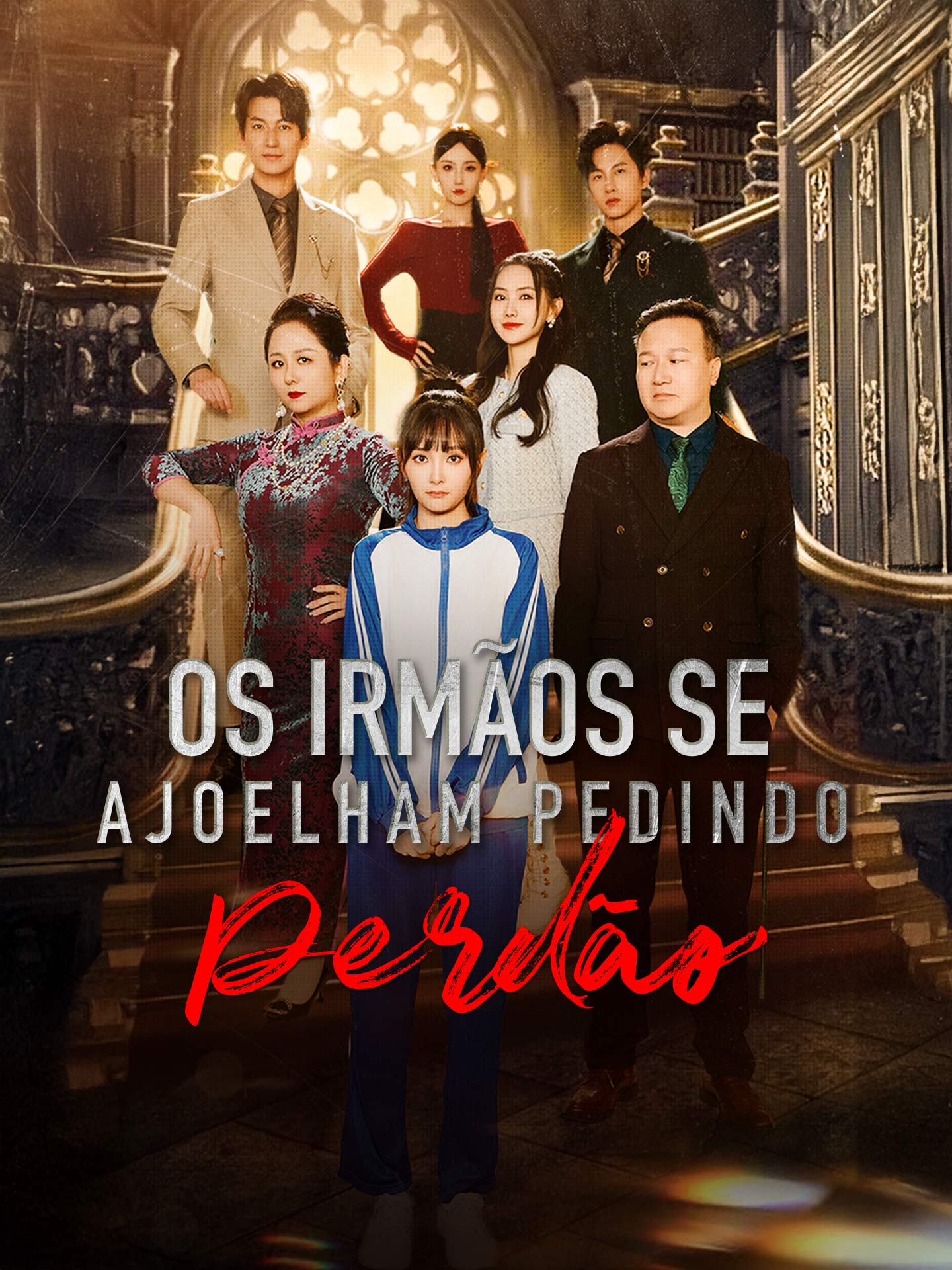 Os Irmãos Se Ajoelham Pedindo Perdão
