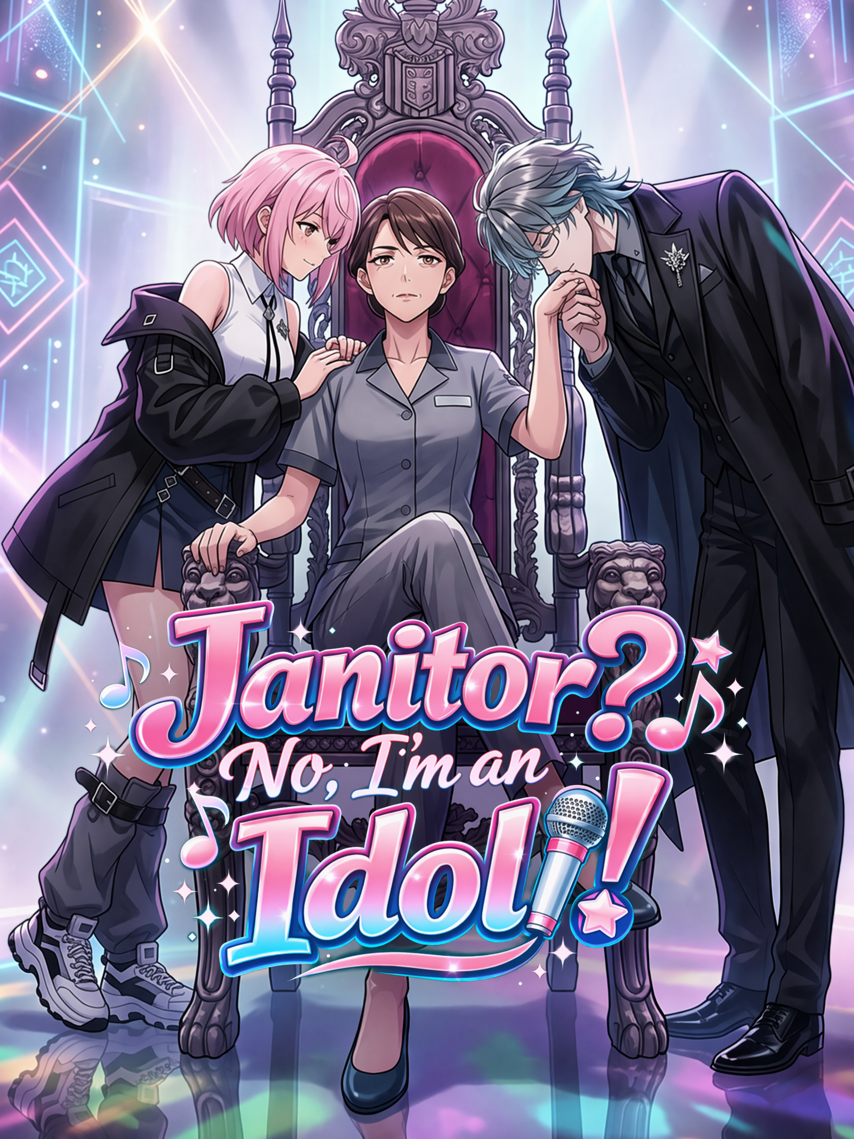 Janitor? No, I'm an Idol!