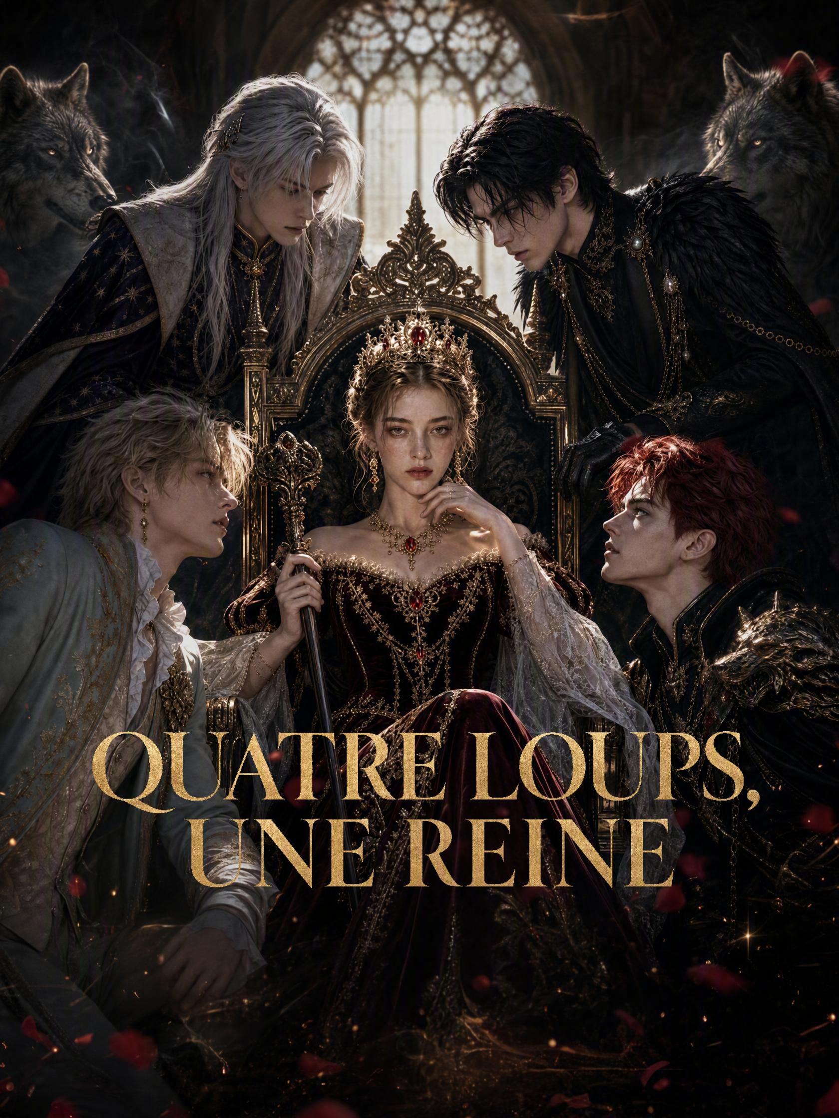 QUATRE LOUPS, UNE REINE