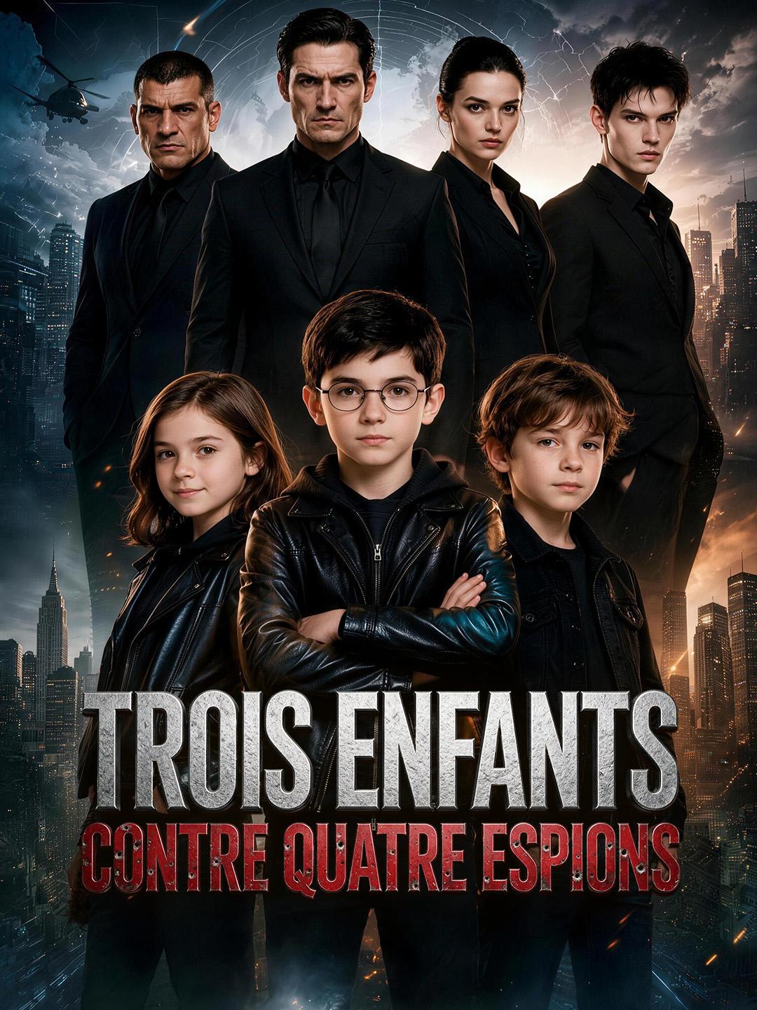 TROIS ENFANTS CONTRE QUATRE ESPIONS