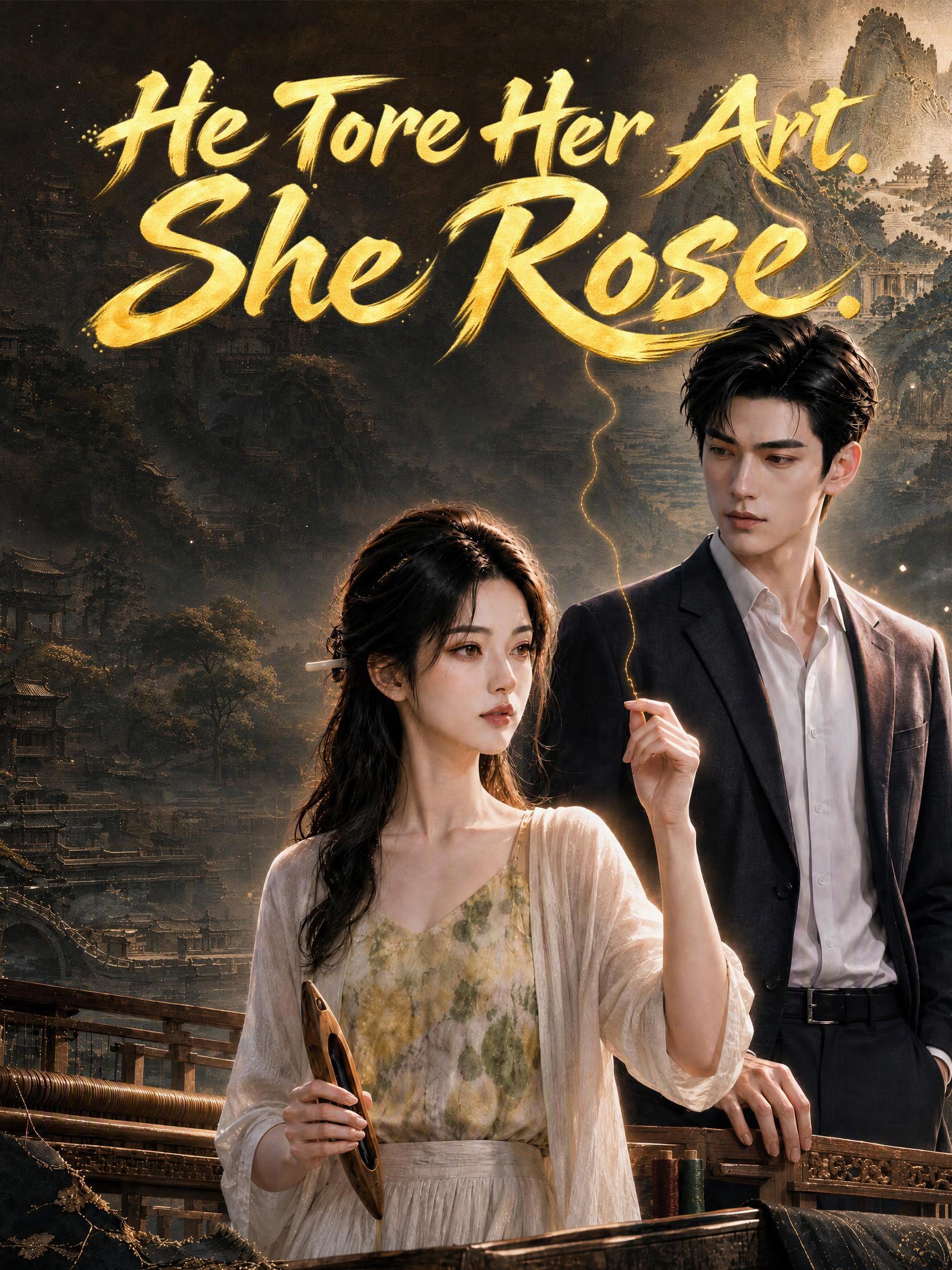 He Tore Her Art. She Rose.