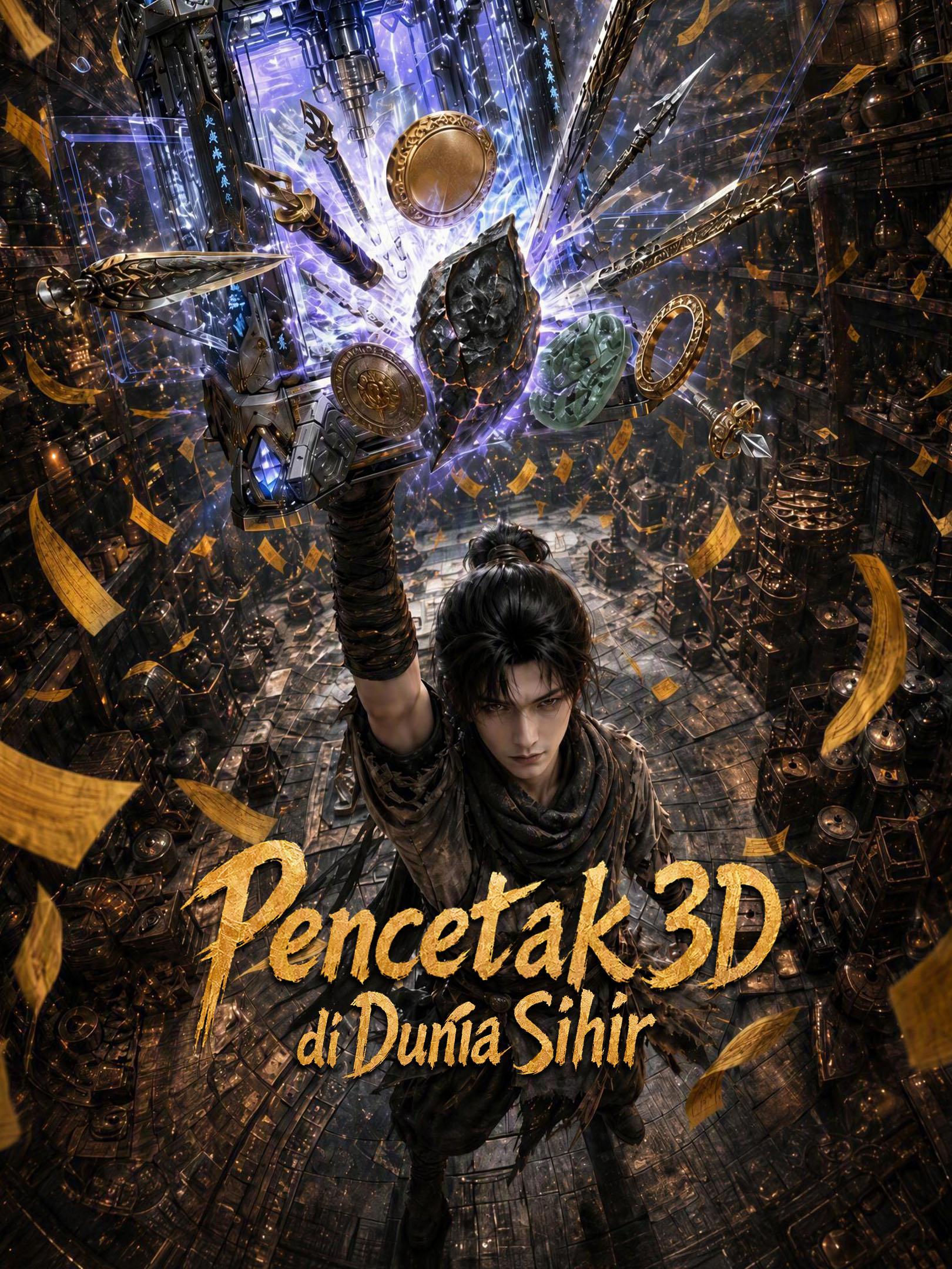 Pencetak 3D di Dunia Sihir