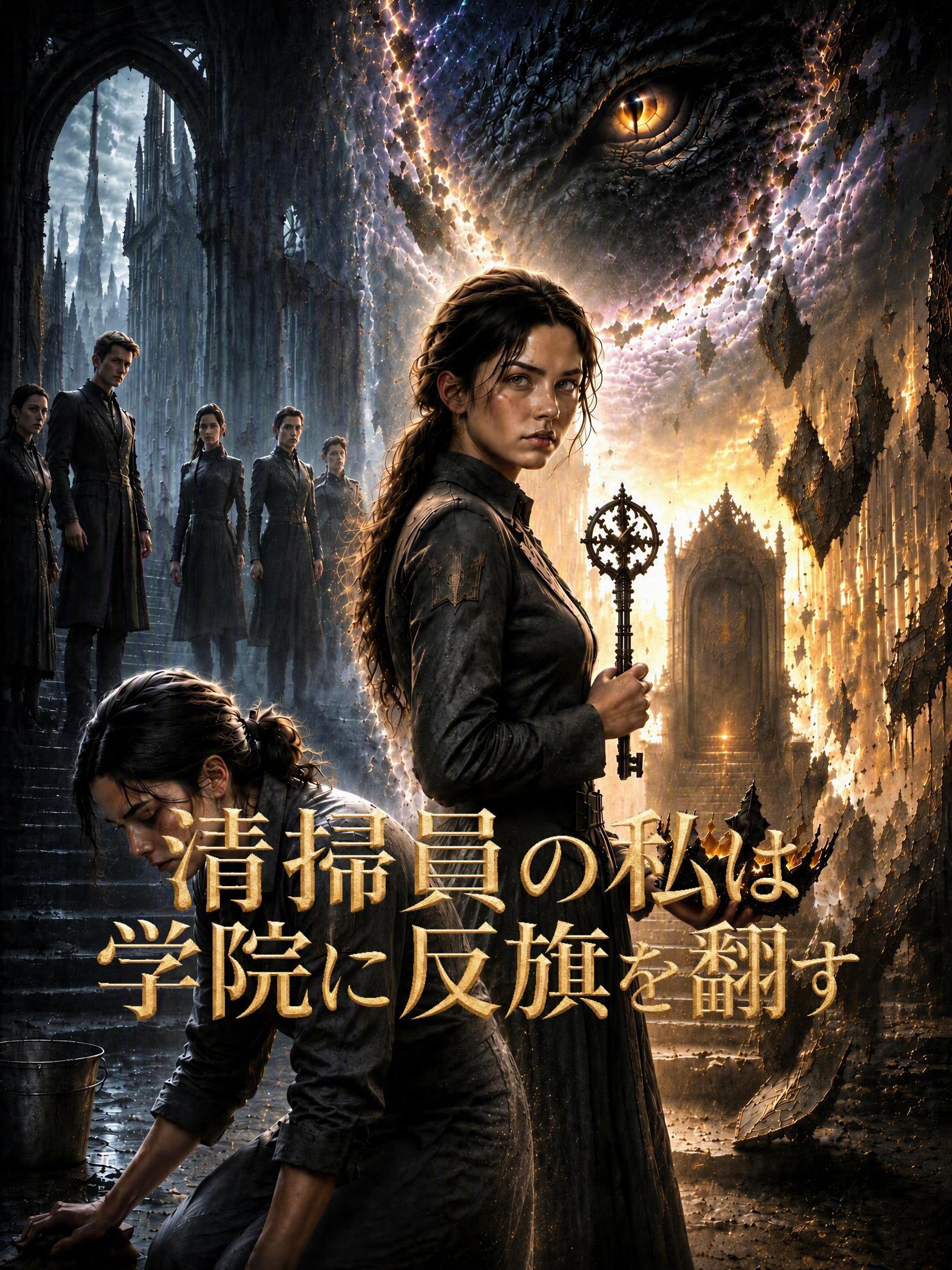 清掃員の私は学院に反旗を翻す