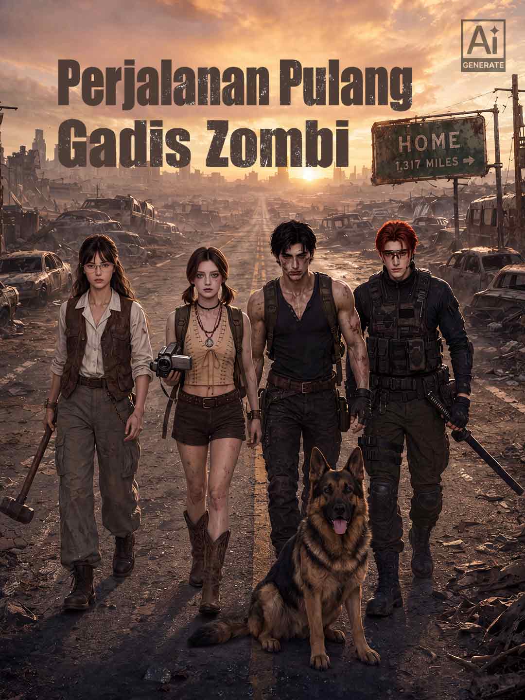 Perjalanan Pulang Gadis Zombi