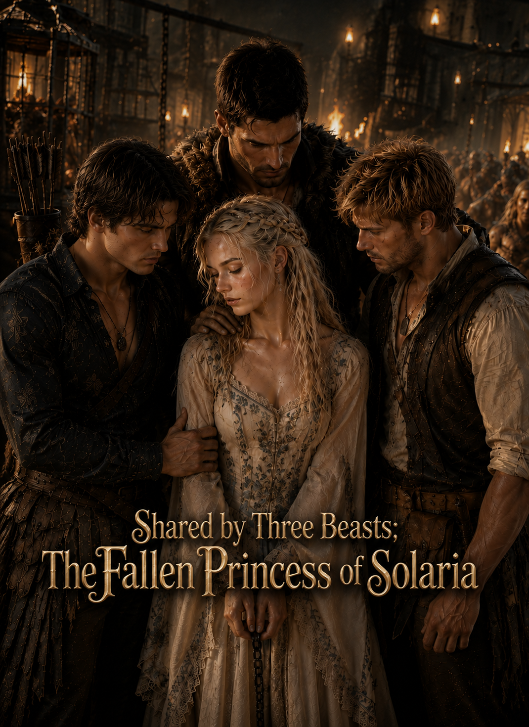 Shared by Three Beasts: The Fallen Princess of Solaria