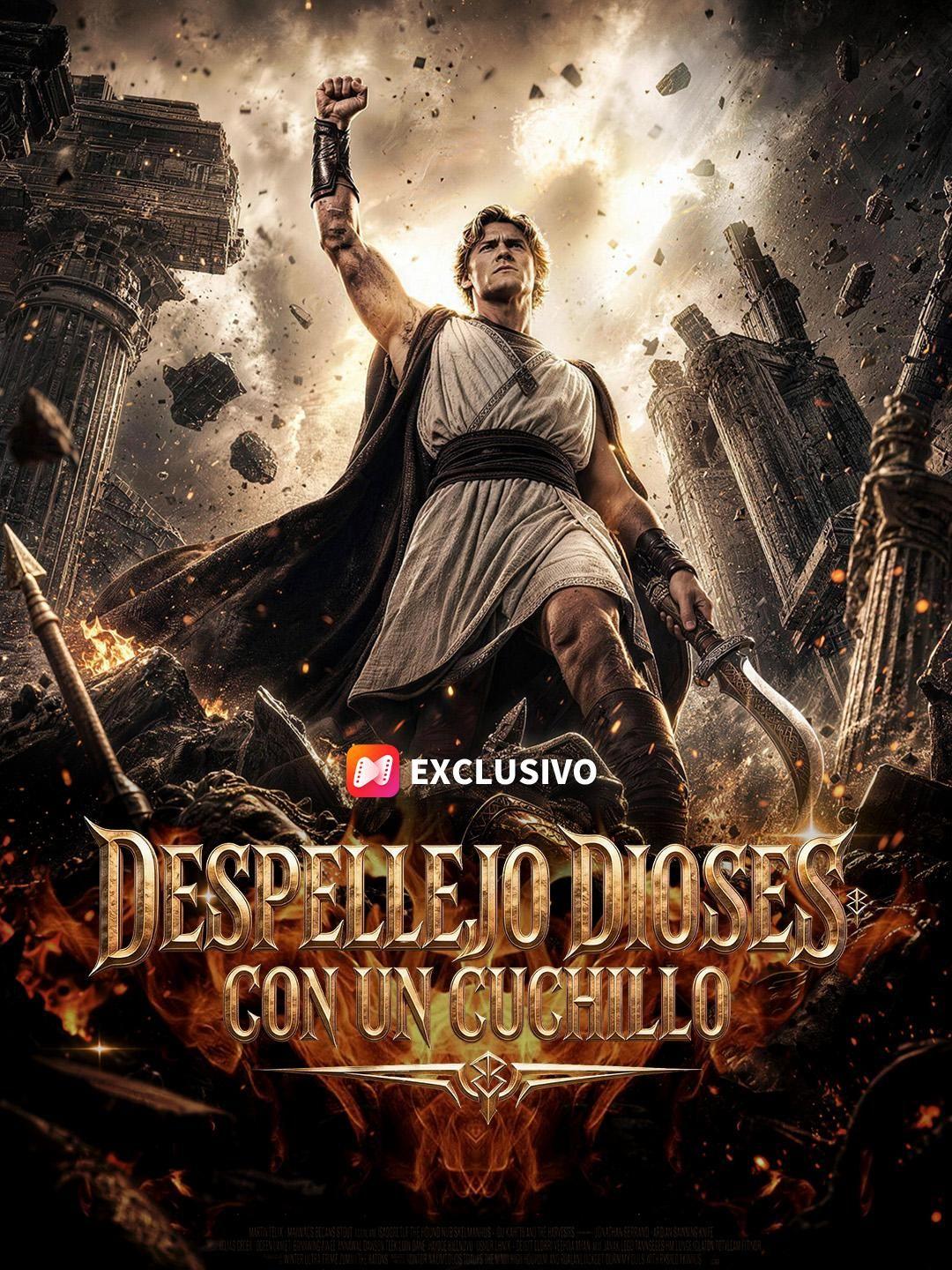 (Doblado) Despellejo dioses con un cuchillo