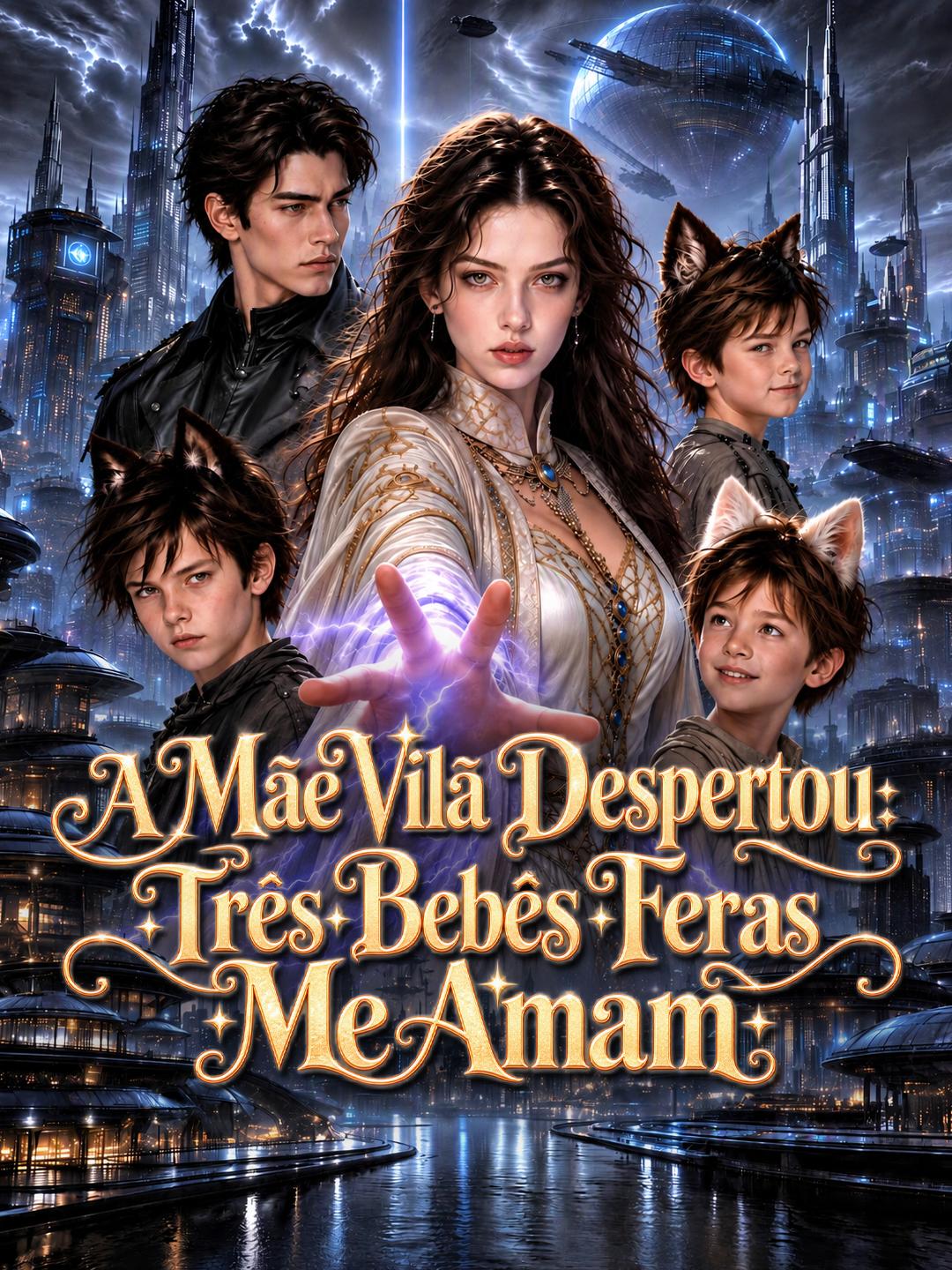 A Mãe Vilã Despertou: Três Bebês Feras Me Amam