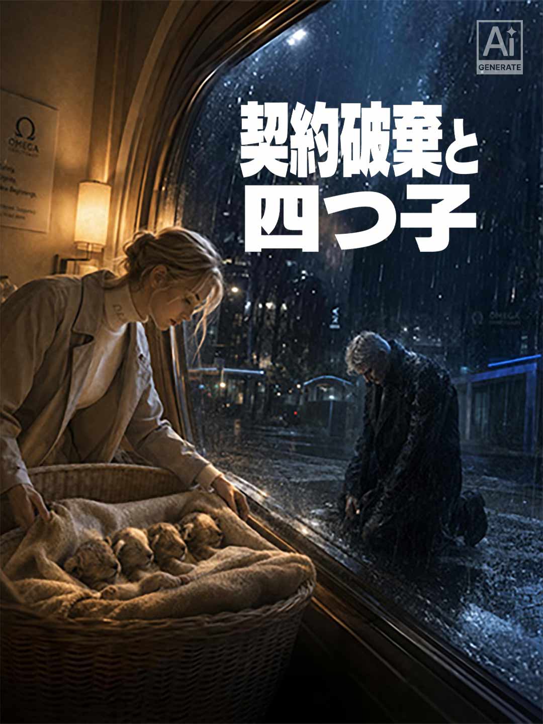 契約破棄と四つ子