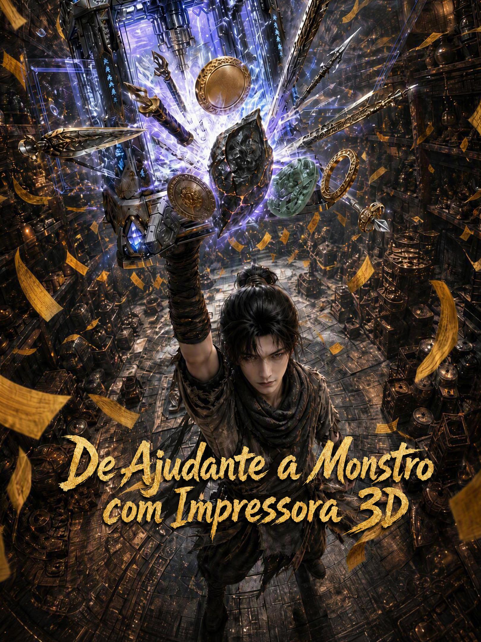 De Ajudante a Monstro com Impressora 3D