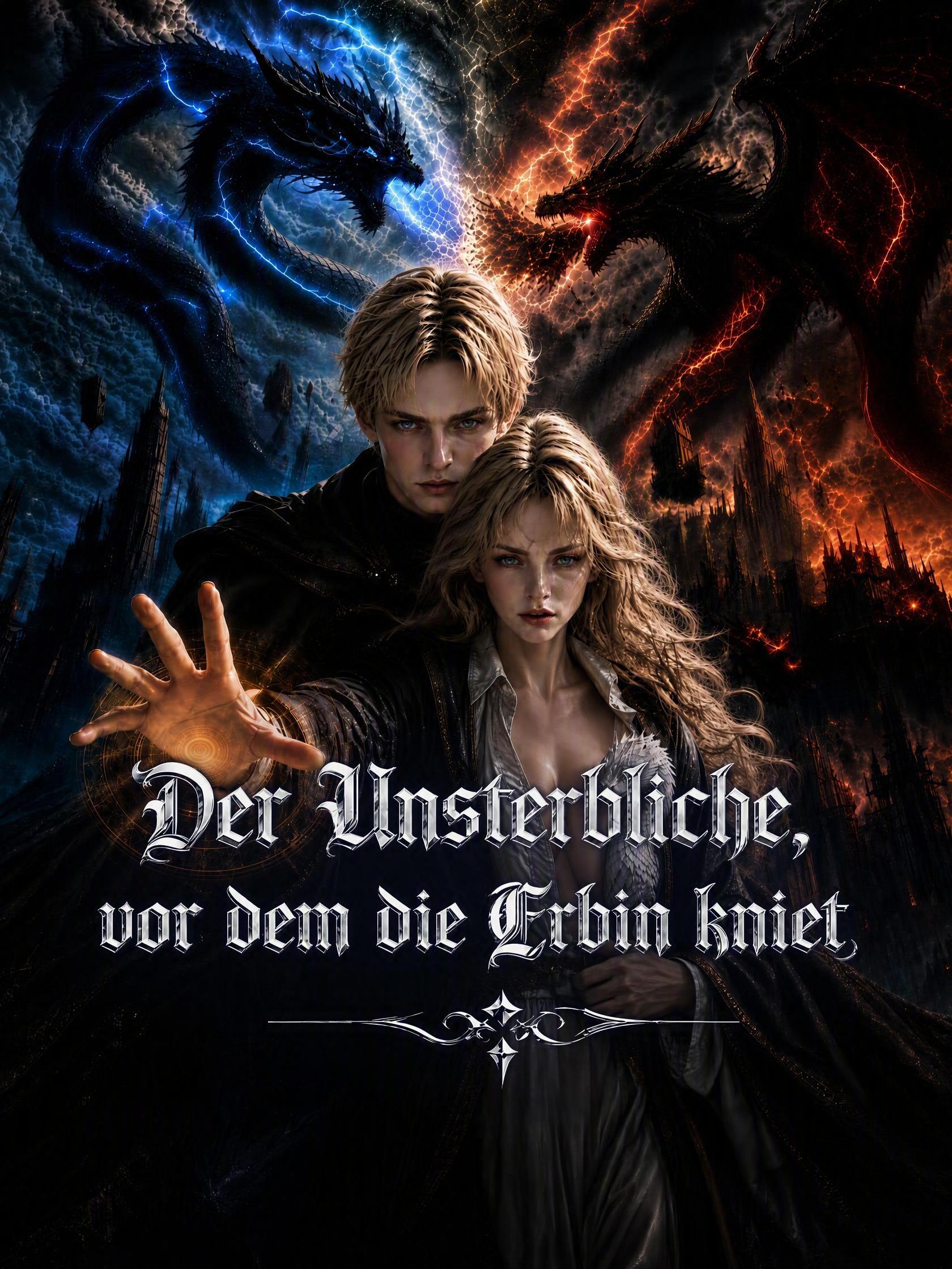Der Unsterbliche, vor dem die Erbin kniet