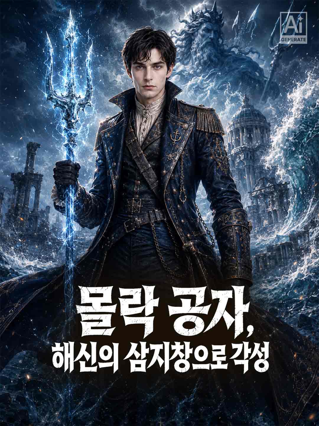 몰락 공자, 해신의 삼지창으로 각성