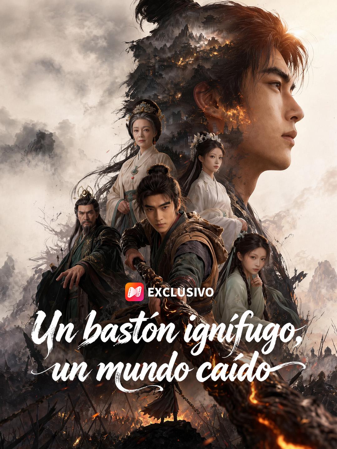 Un bastón ignífugo, un mundo caído