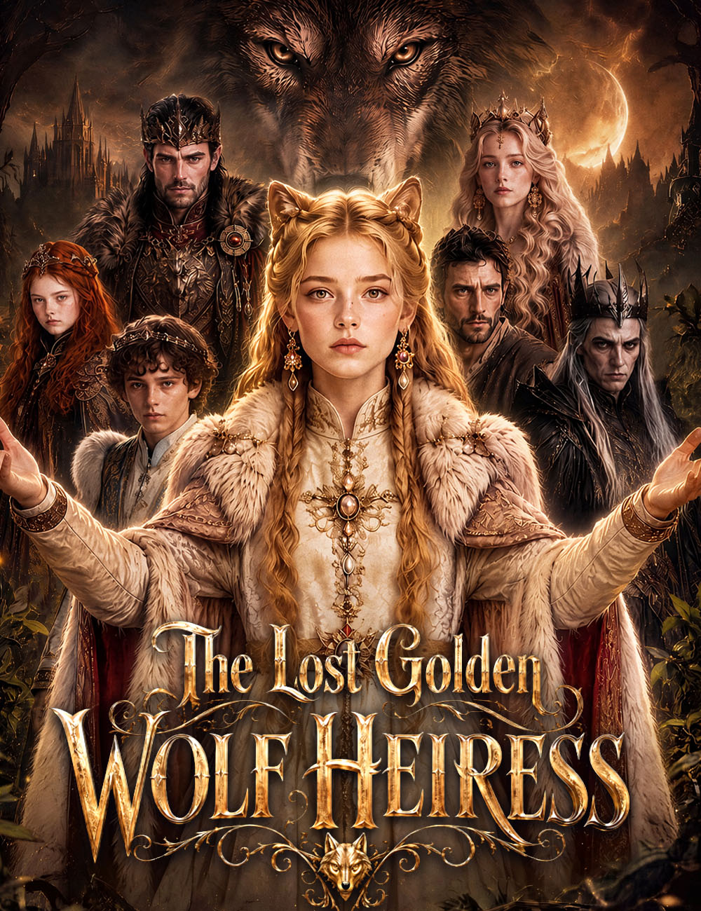 The Lost Golden Wolf Heiress