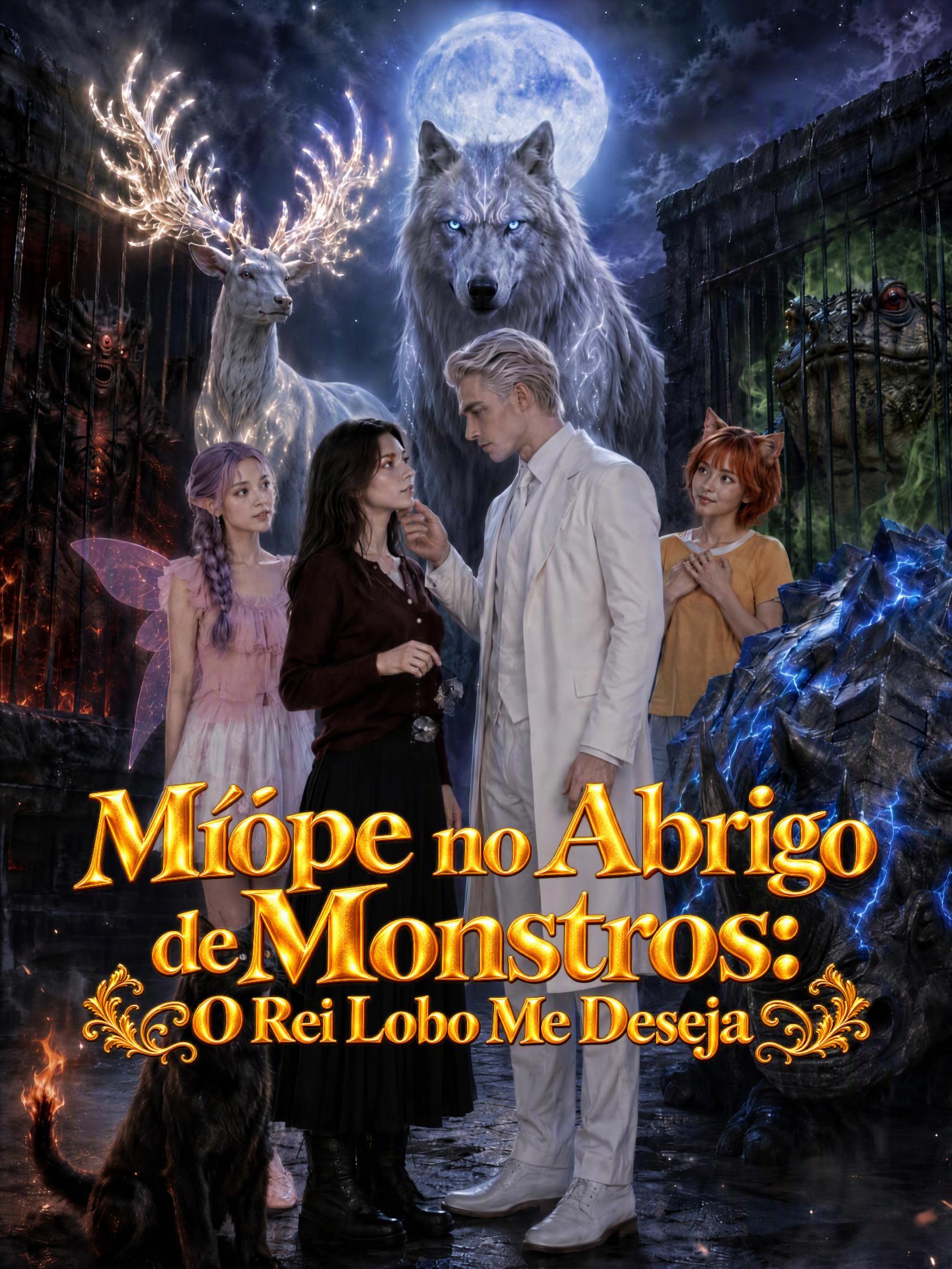 Míope no Abrigo de Monstros: O Rei Lobo Me Deseja