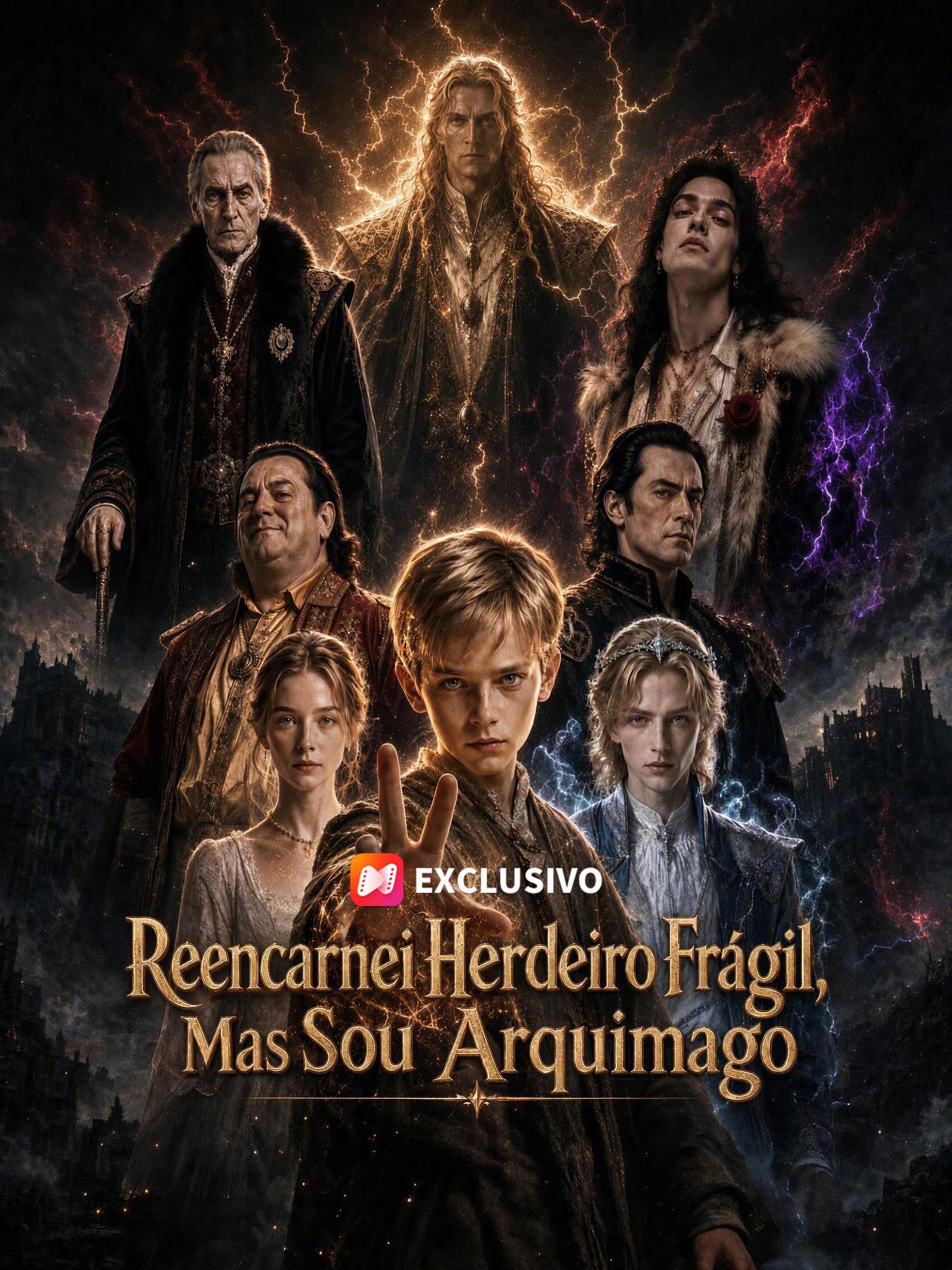 Reencarnei Herdeiro Frágil, Mas Sou Arquimago
