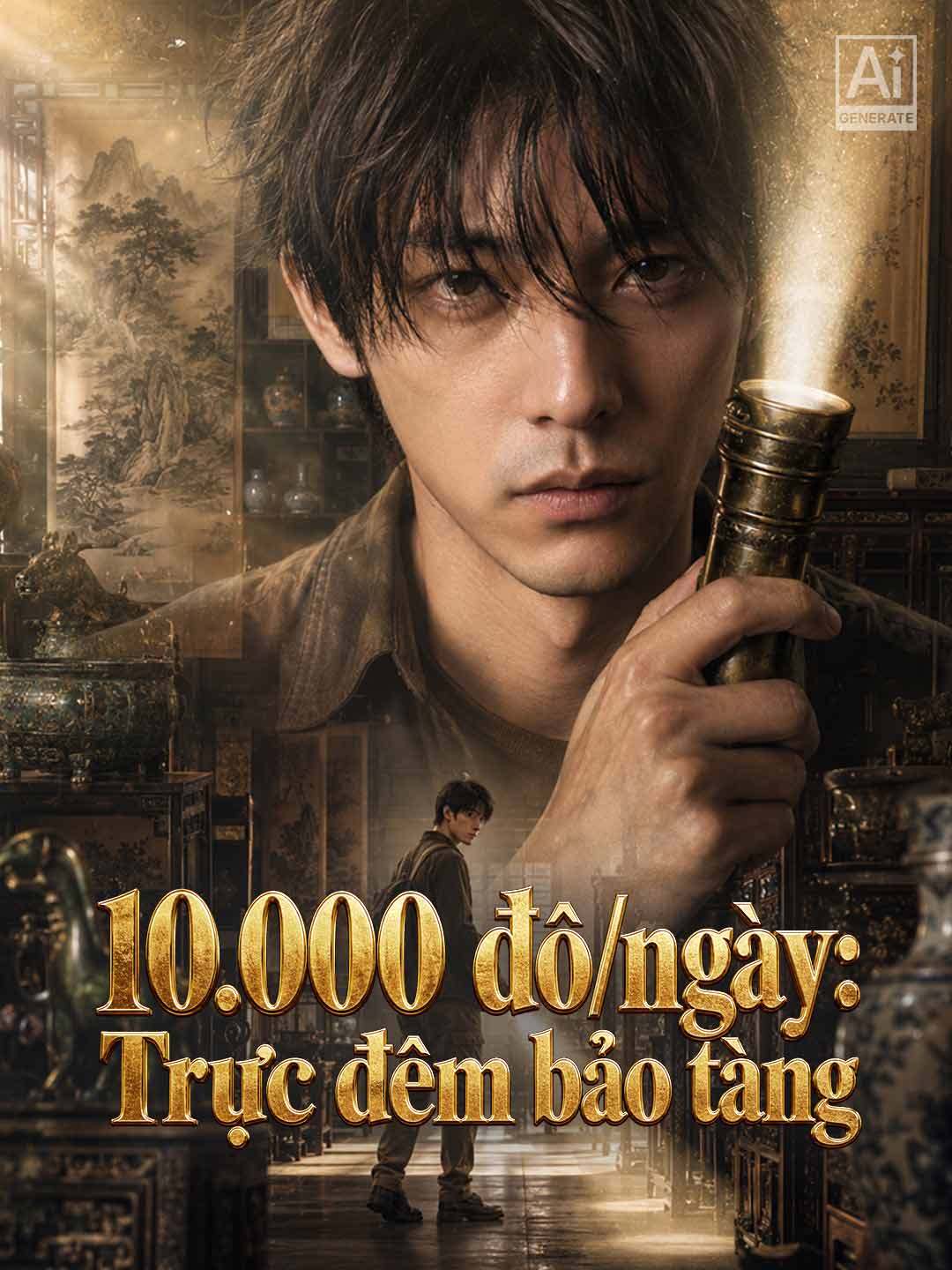 10.000 đô/ngày: Trực đêm bảo tàng