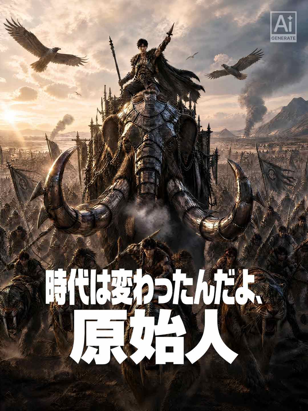 時代は変わったんだよ 原始人