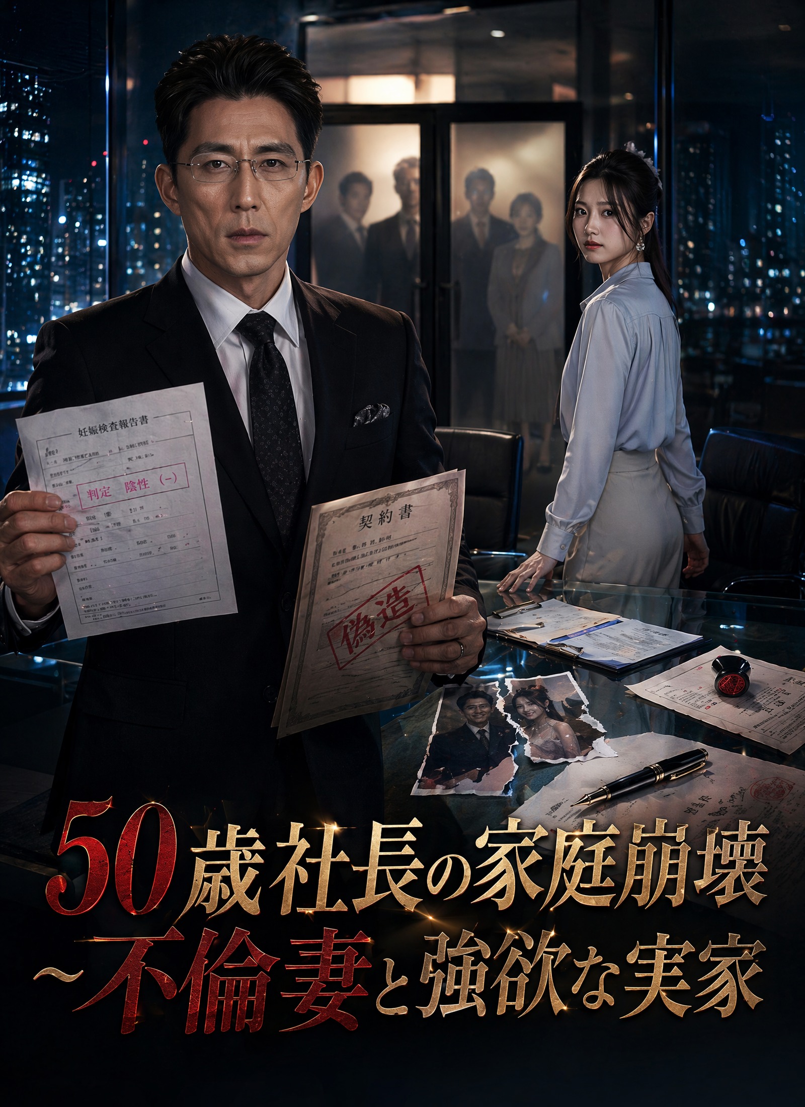 50歳社長の家庭崩壊~不倫妻と強欲な実家