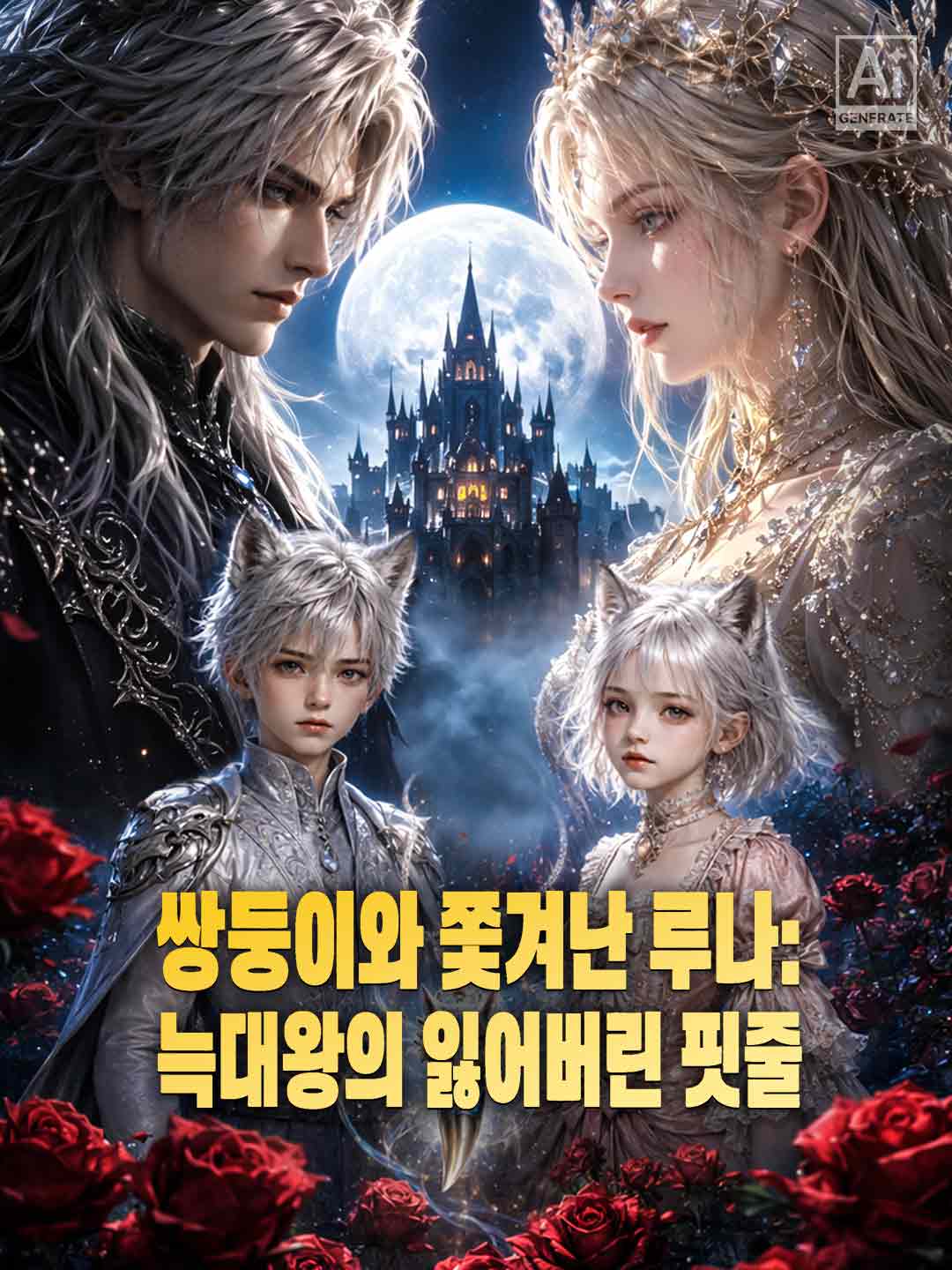 쌍둥이와 쫓겨난 루나 : 늑대왕의 잃어버린 핏줄
